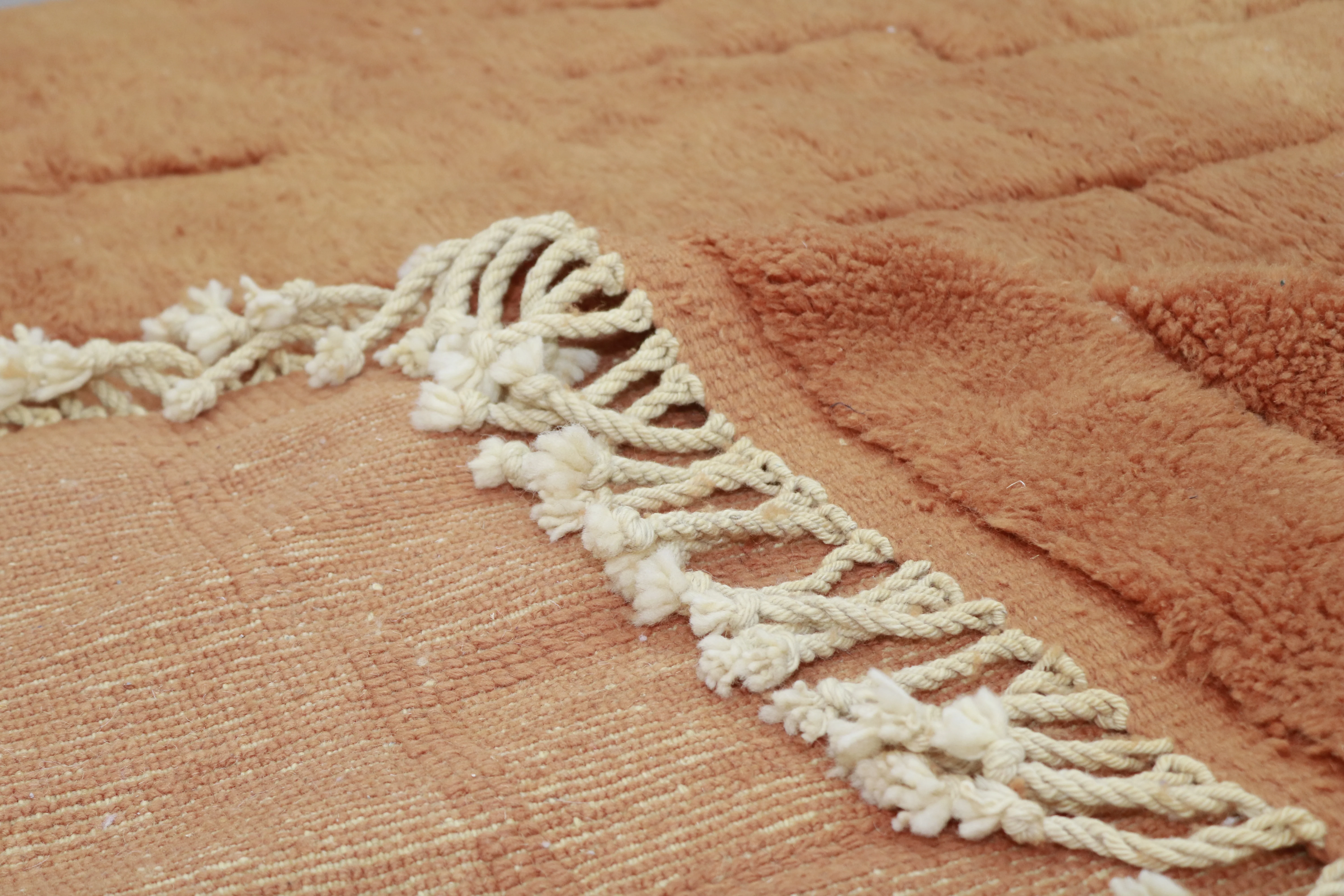 Large Mrirt Rug 330×310 cm – Luxury Terracotta Berber Wool Rug, GO-969 - Image 7