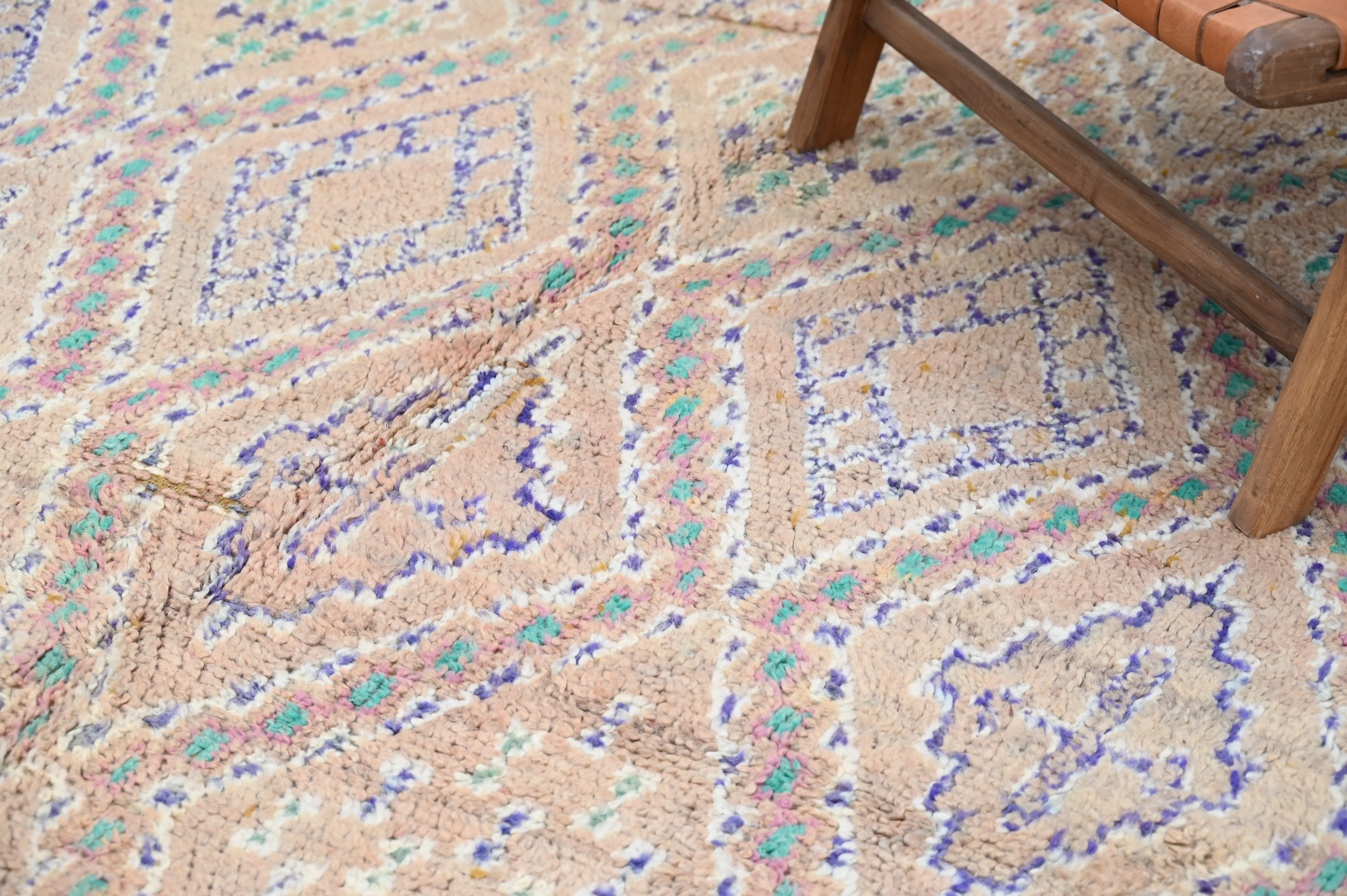 Vintage 1970s Beni M’Guild Rug, 265 x 180 cm, V-277 - Image 2