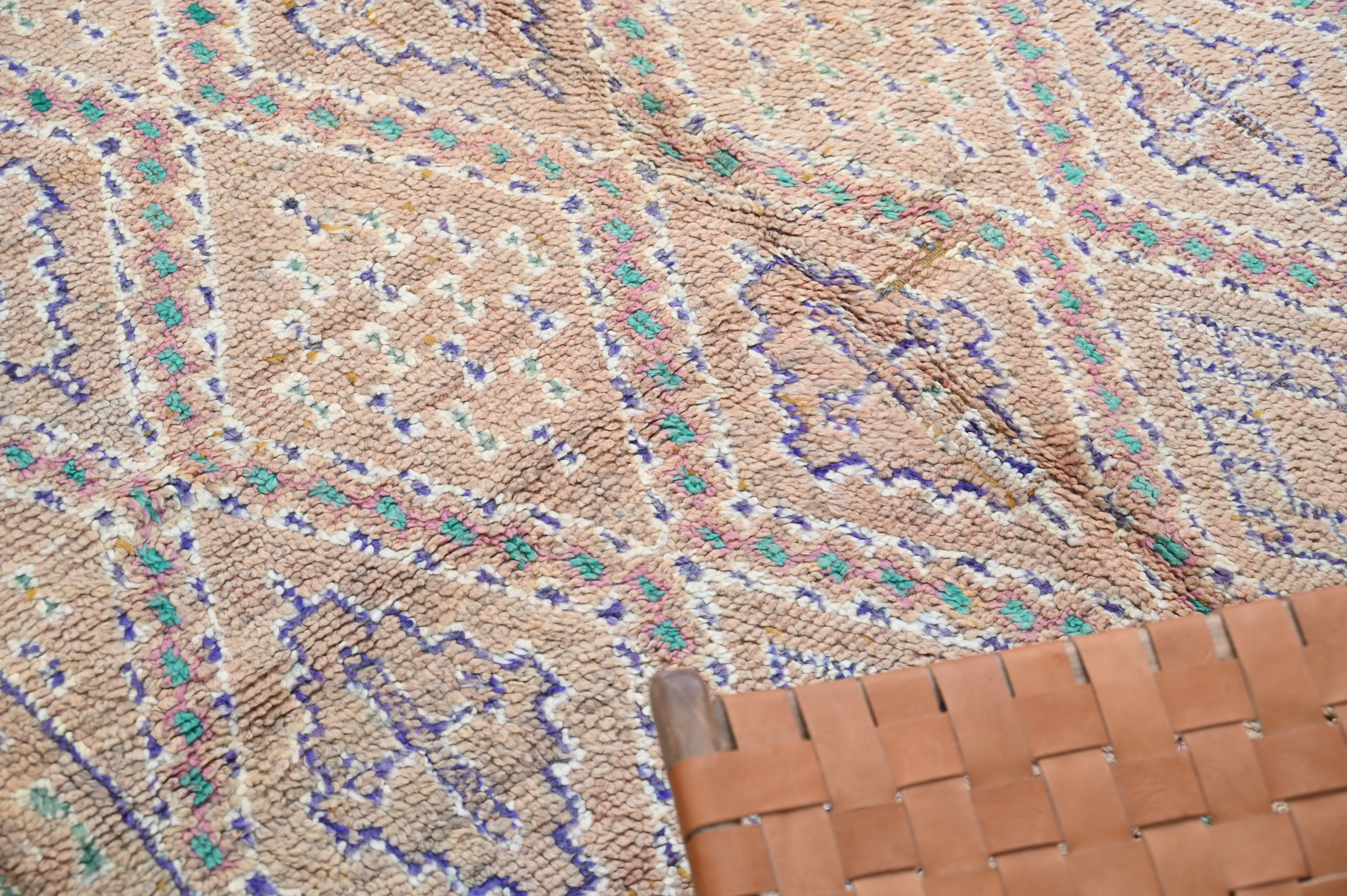 Vintage 1970s Beni M’Guild Rug, 265 x 180 cm, V-277 - Image 5
