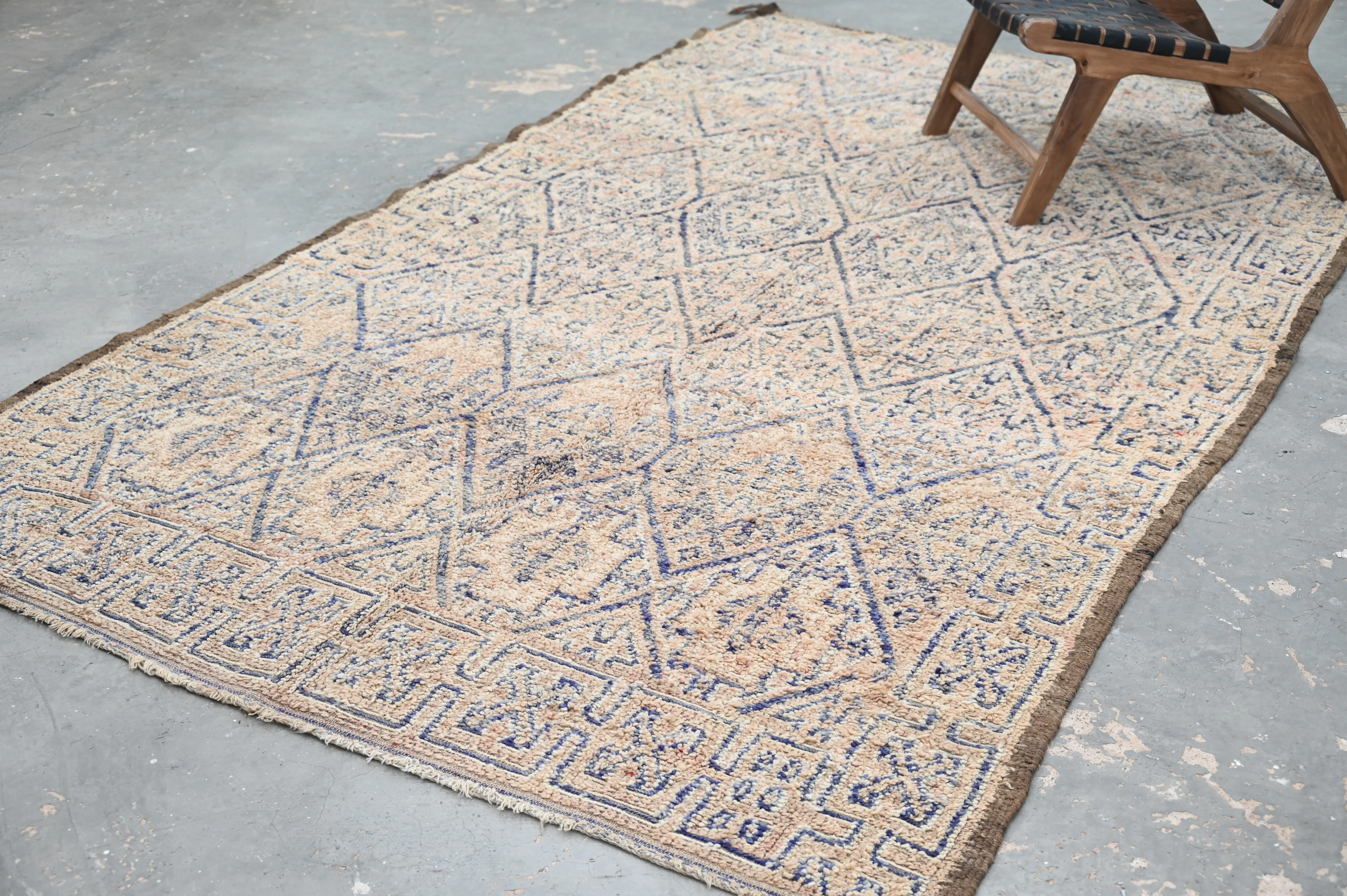 Vintage 1970s Beni M’Guild Rug, 290 x 185 cm, V-206 - Image 3