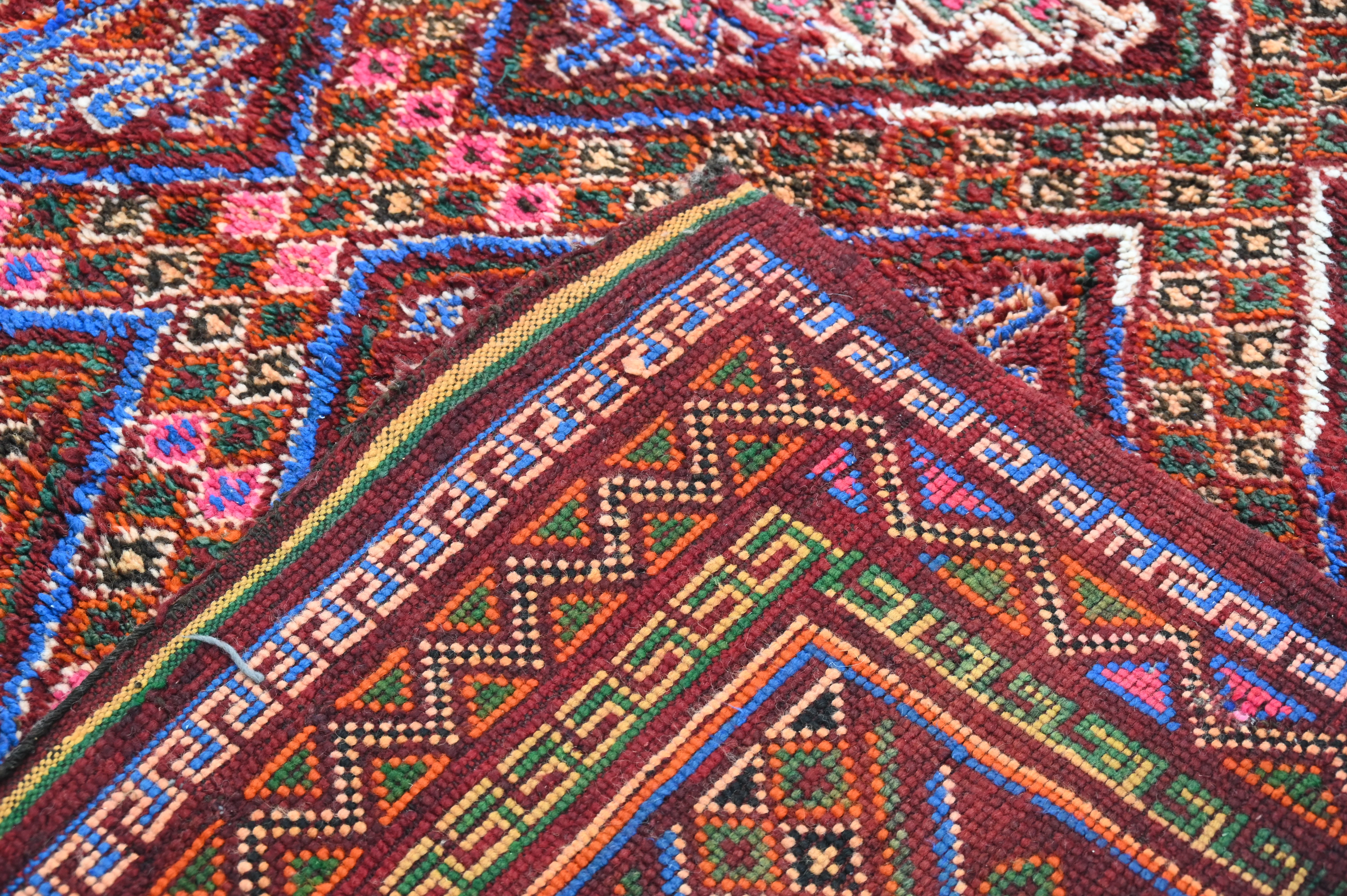 Vintage 1970s Beni M’Guild Rug, 320 x 195 cm, V-215 - Image 5