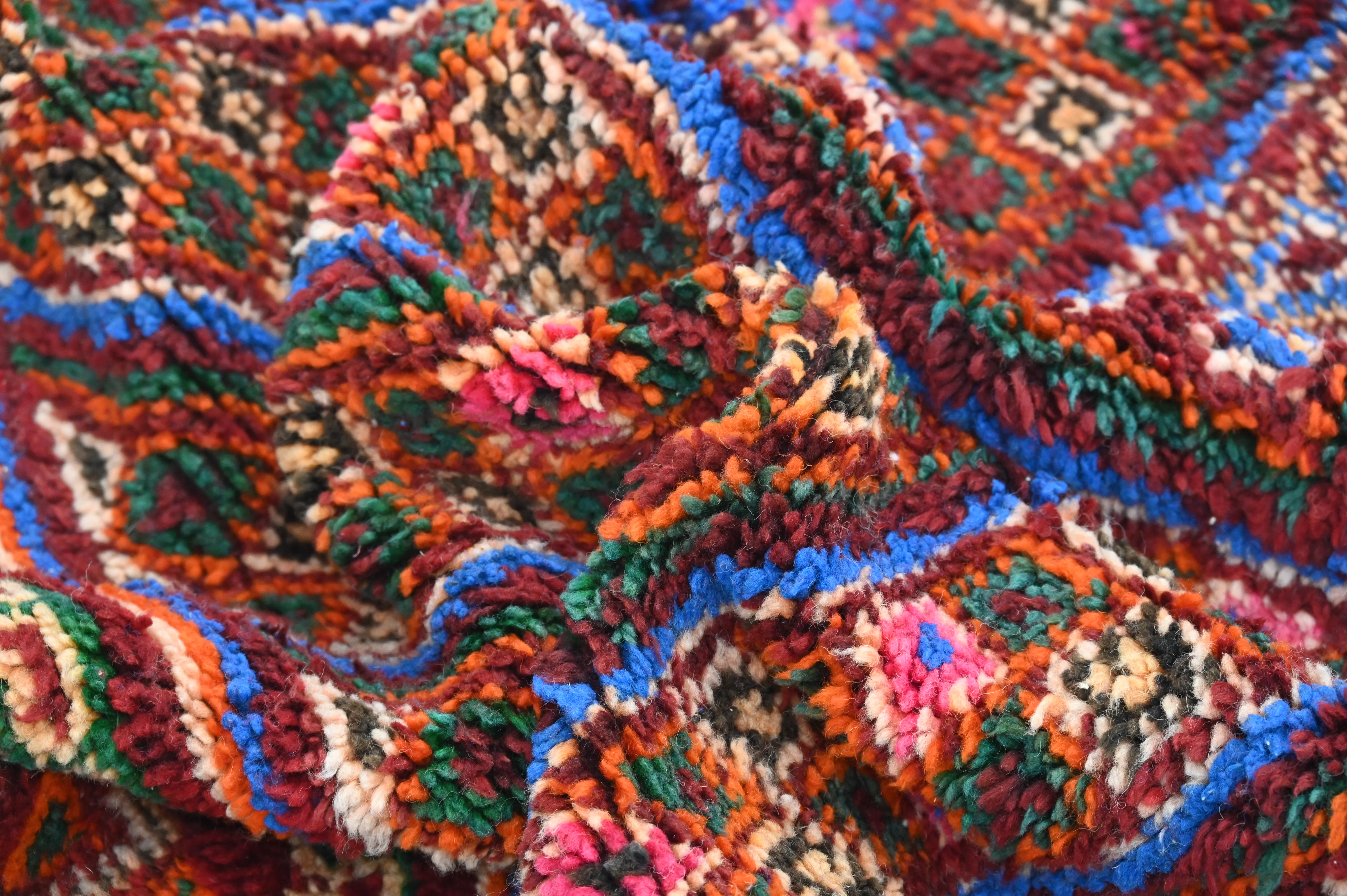 Vintage 1970s Beni M’Guild Rug, 320 x 195 cm, V-215 - Image 6