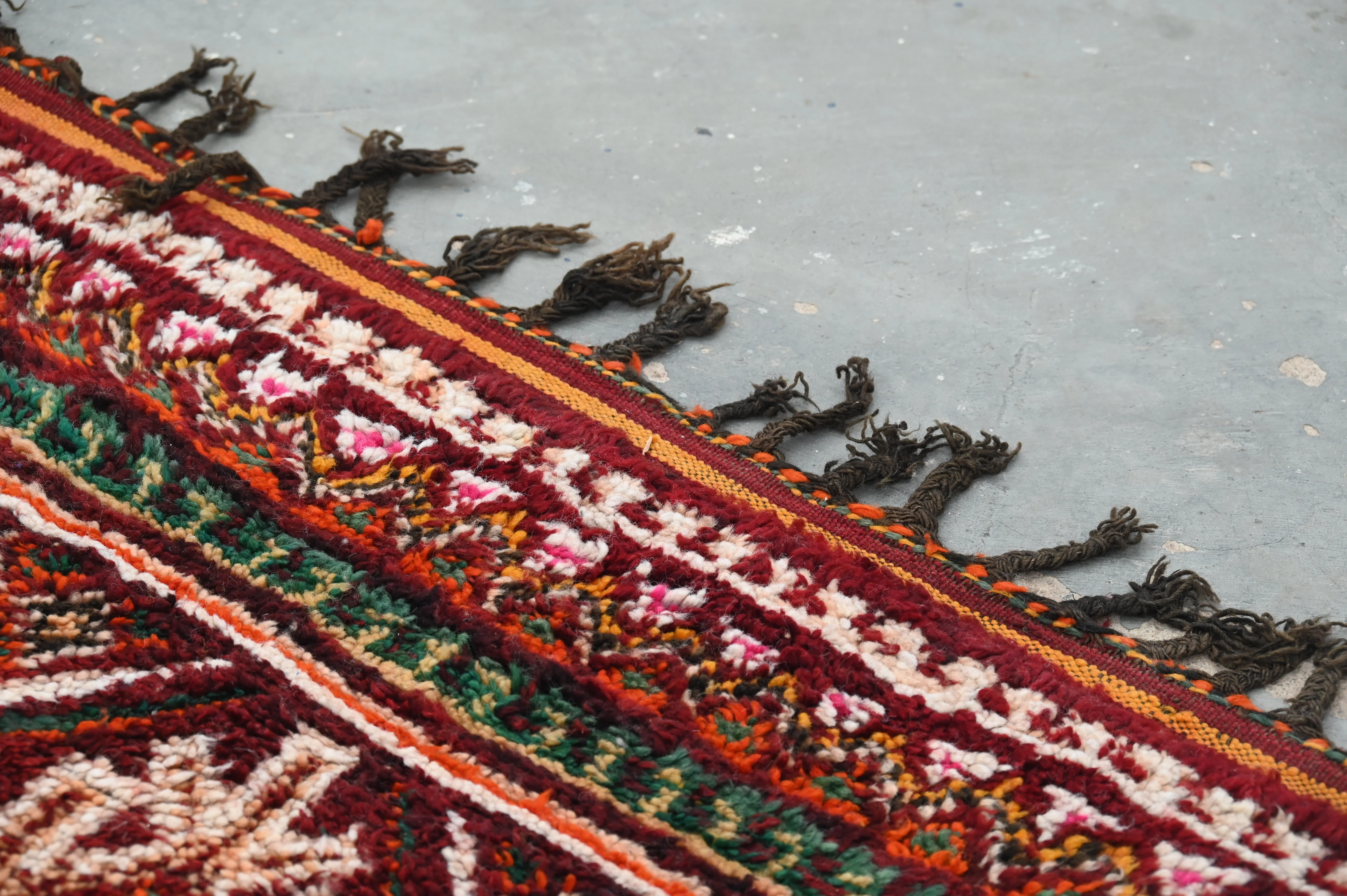 Vintage 1970s Beni M’Guild Rug, 320 x 195 cm, V-215 - Image 8