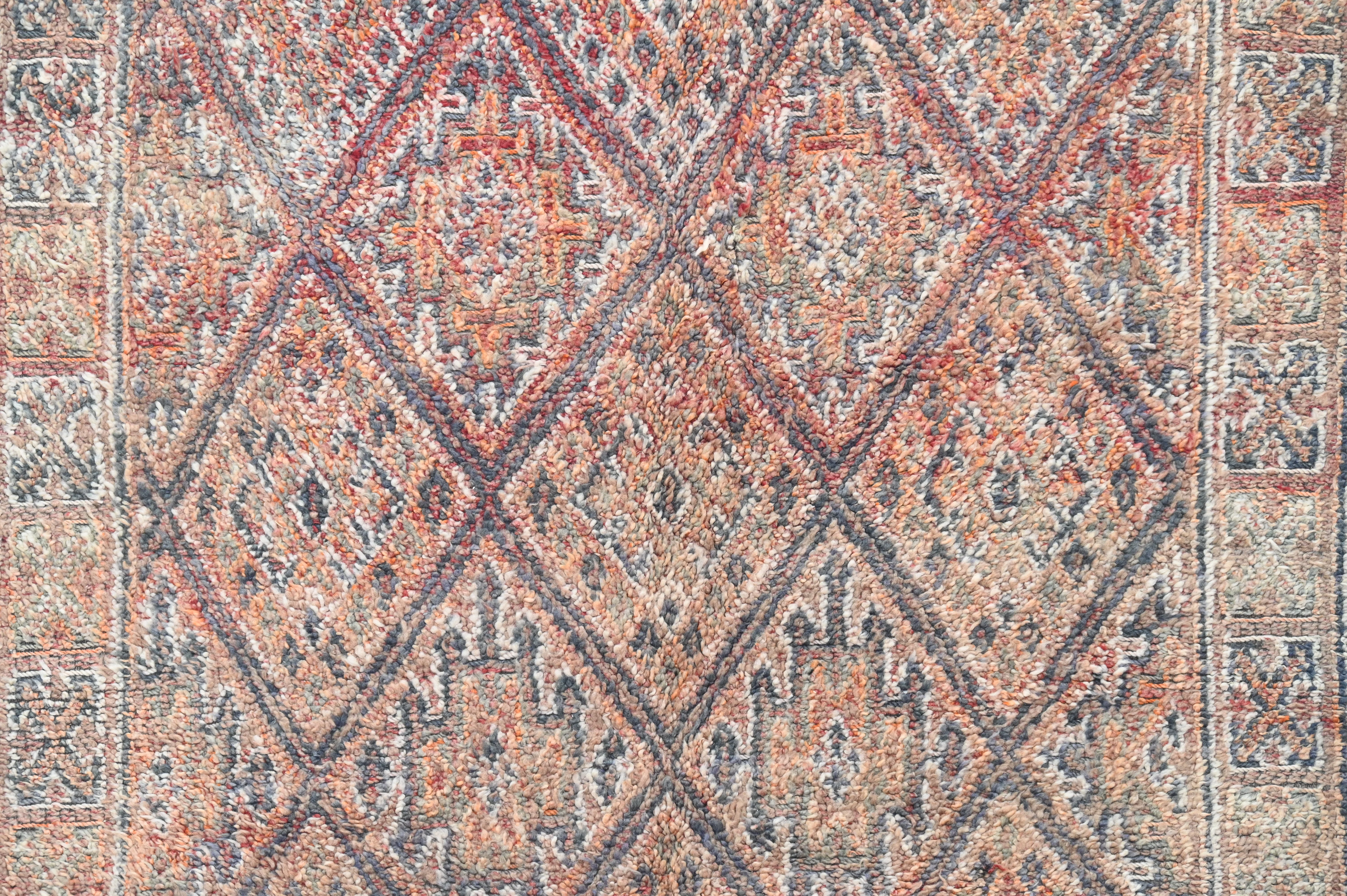 Vintage 1970s Beni M’Guild Rug, 325 x 190 cm, V-210 - Image 8