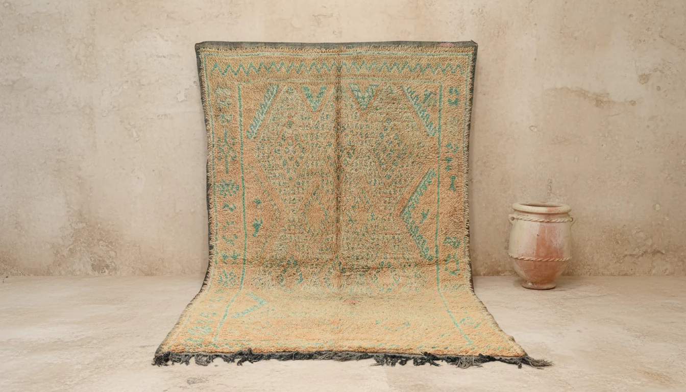 Vintage 1970s Beni M’Guild Rug, 330 x 190 cm, VD-164