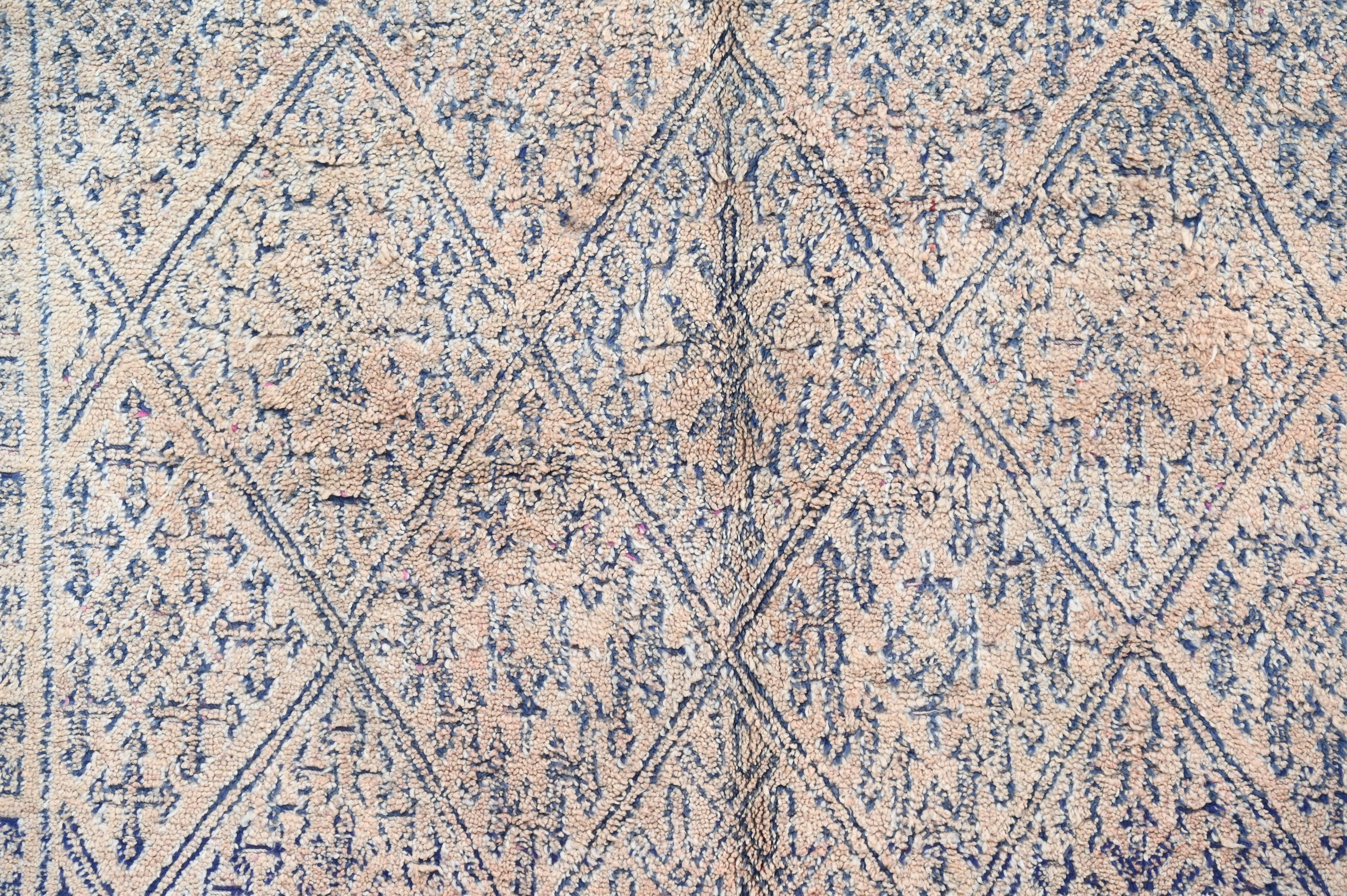 Vintage 1970s Beni M’Guild Rug, 385 x 210 cm, V-201 - Image 4