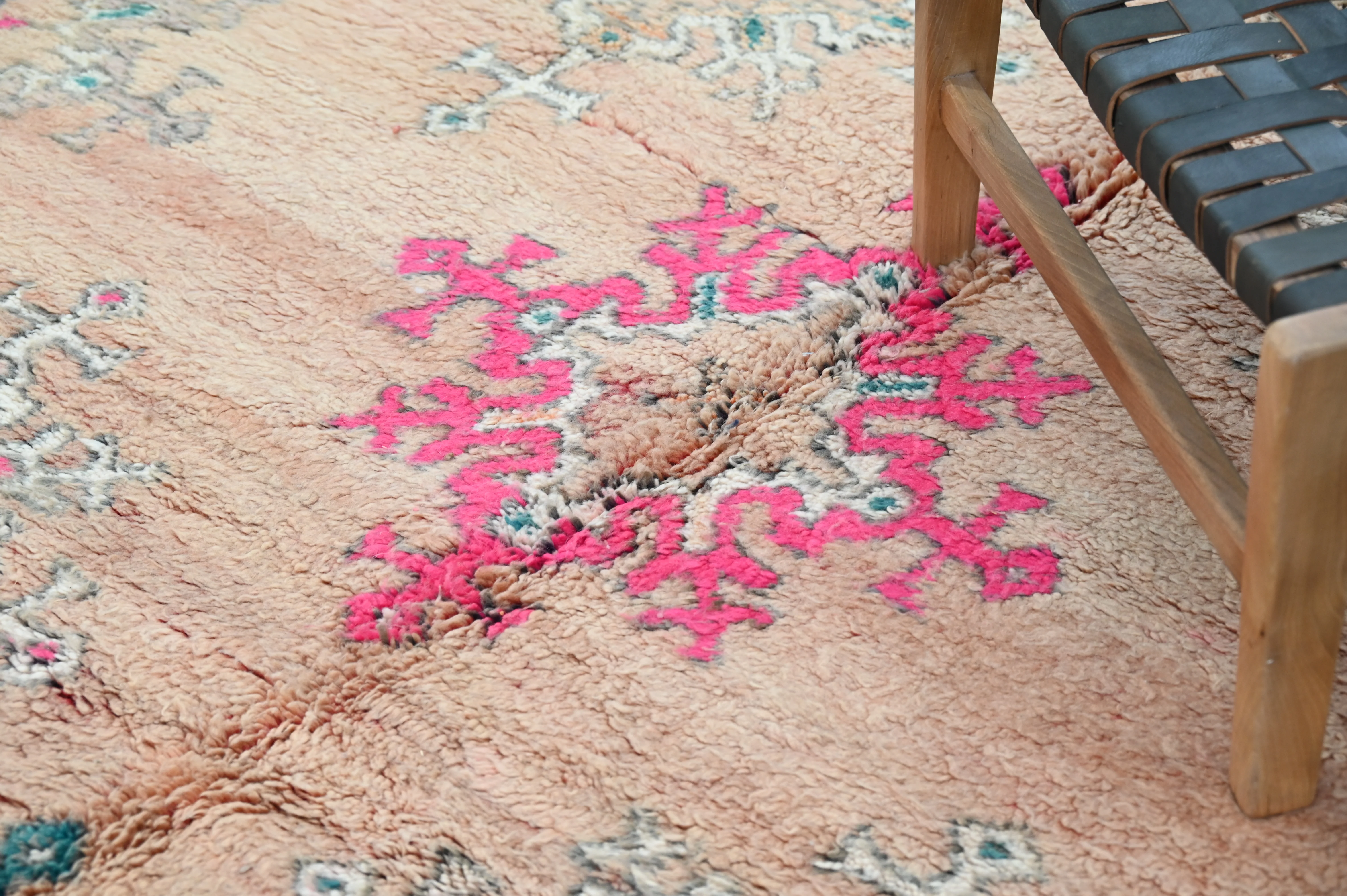 Vintage 1970s Boujaad Rug, 275 x 180 cm, V-137 - Image 2