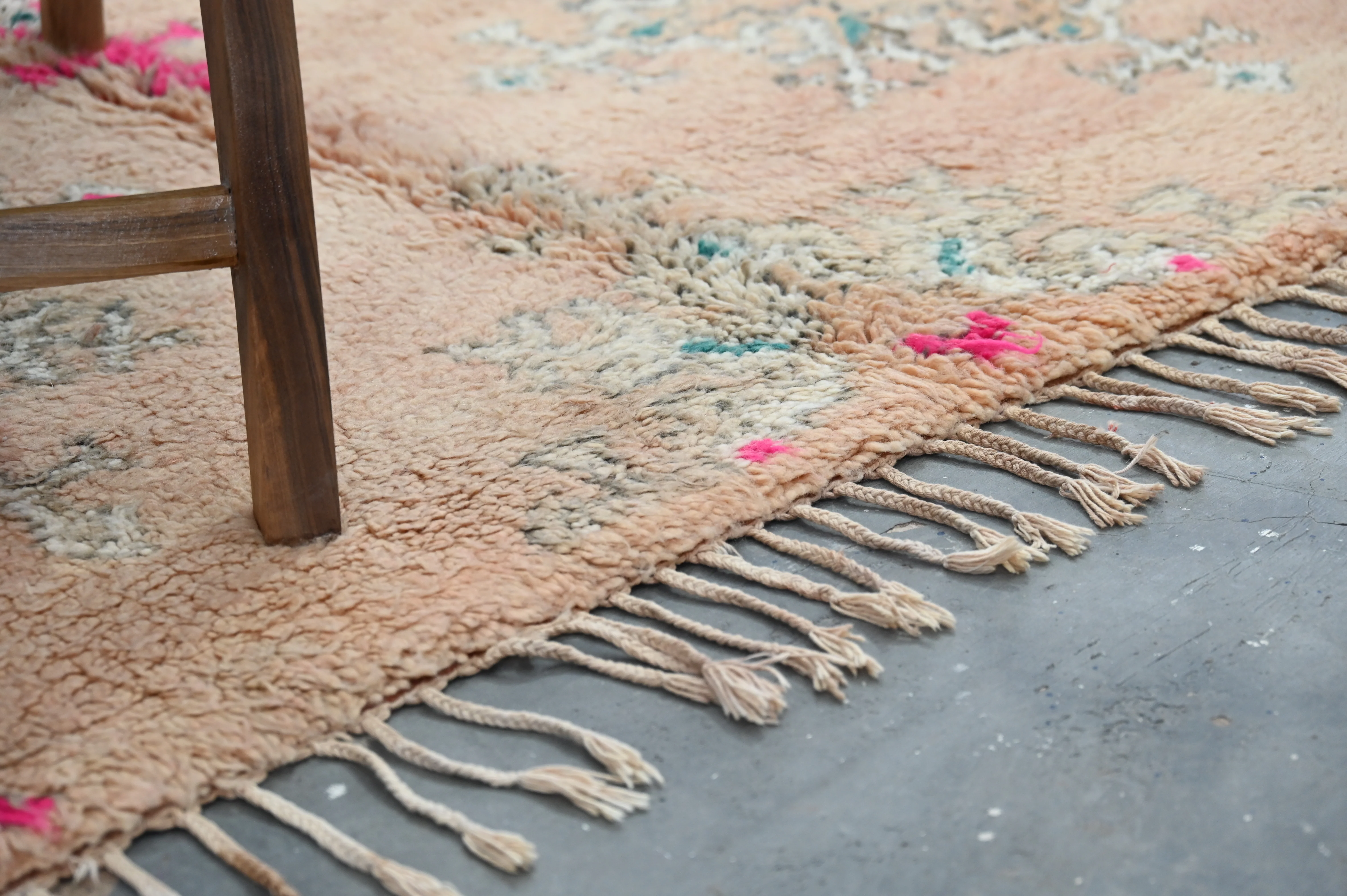 Vintage 1970s Boujaad Rug, 275 x 180 cm, V-137 - Image 5
