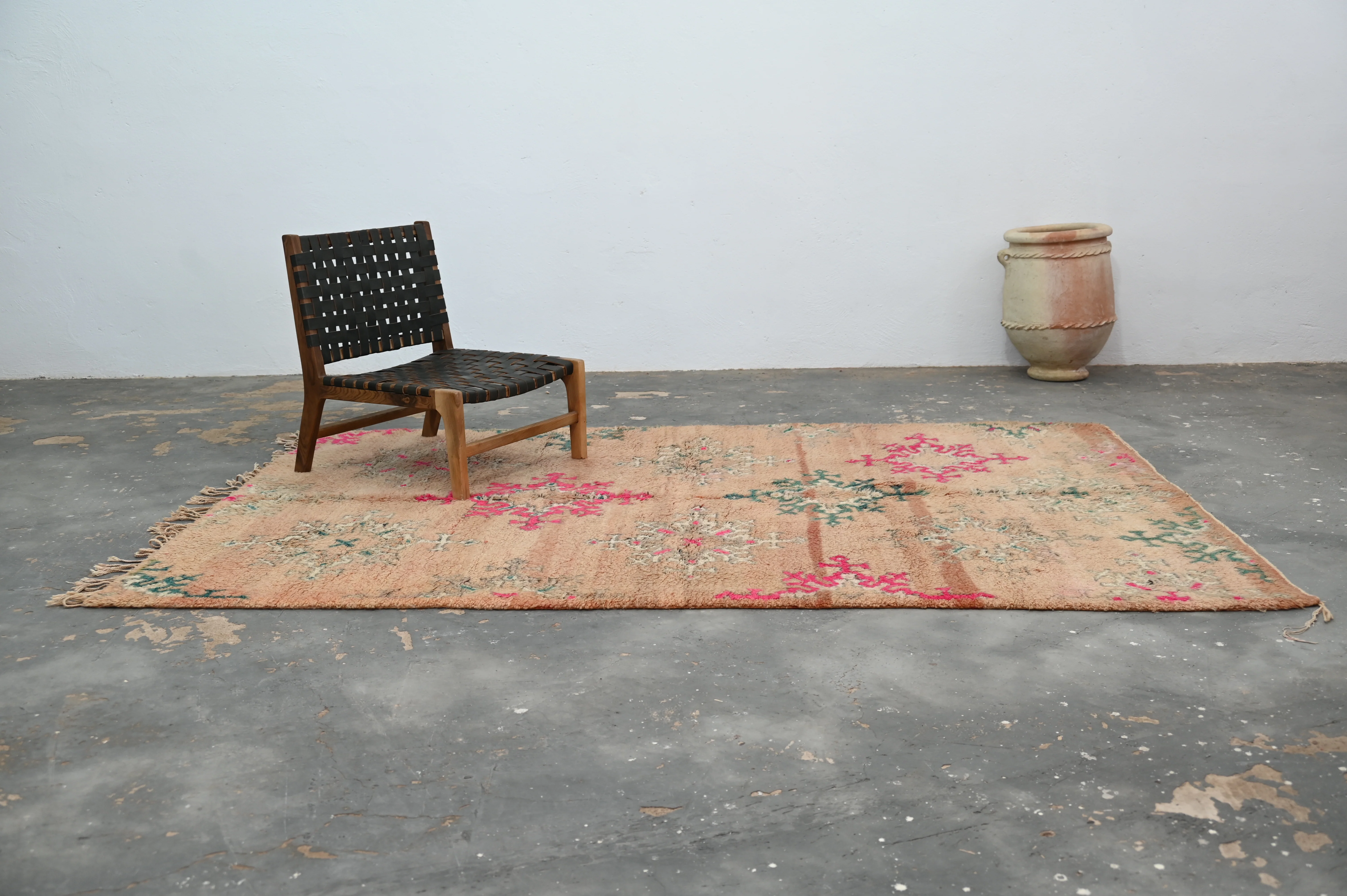 Vintage 1970s Boujaad Rug, 275 x 180 cm, V-137 - Image 7