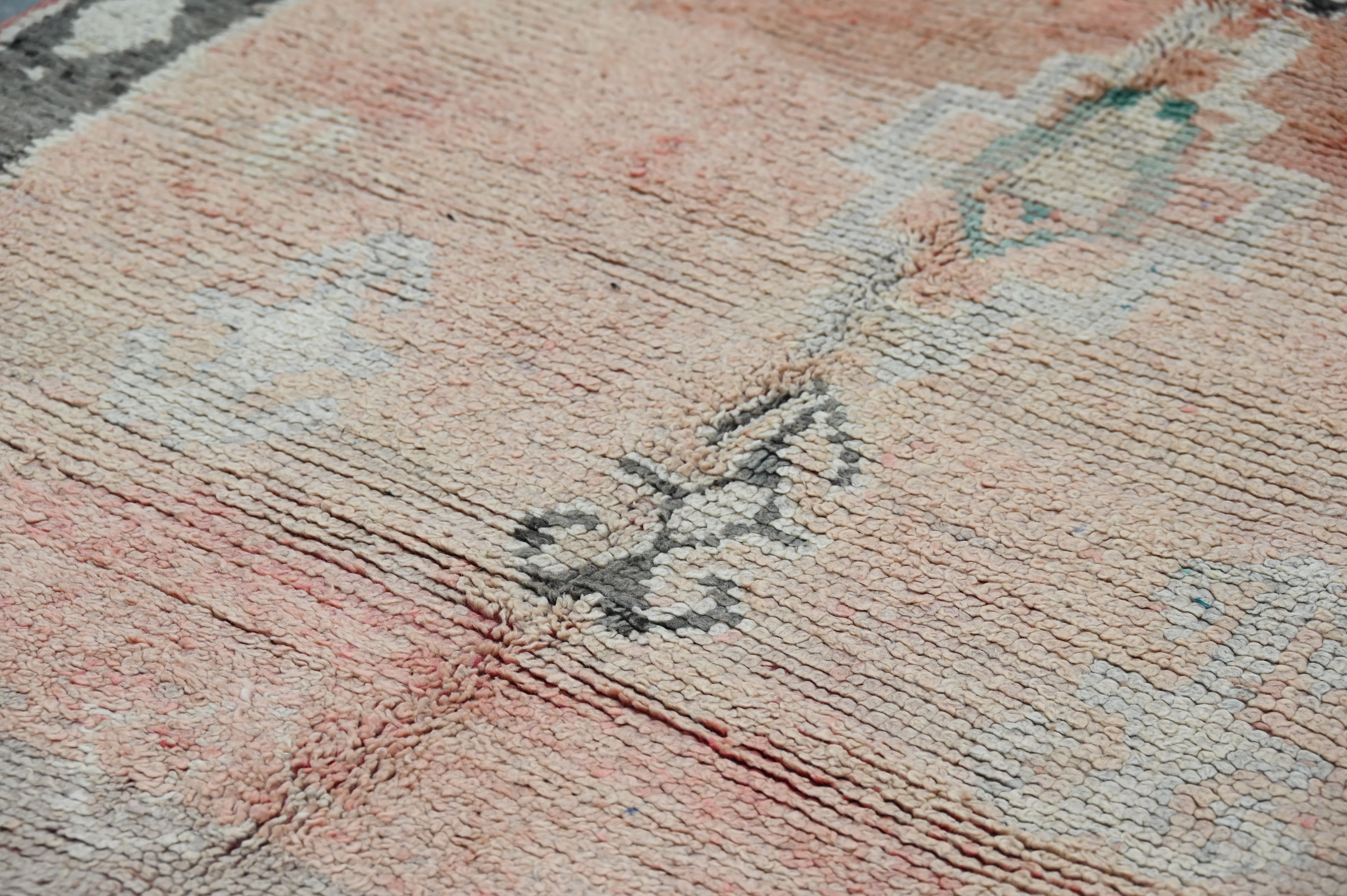 Vintage 1970s Boujaad Rug, 315 x 155 cm, V-140 - Image 6
