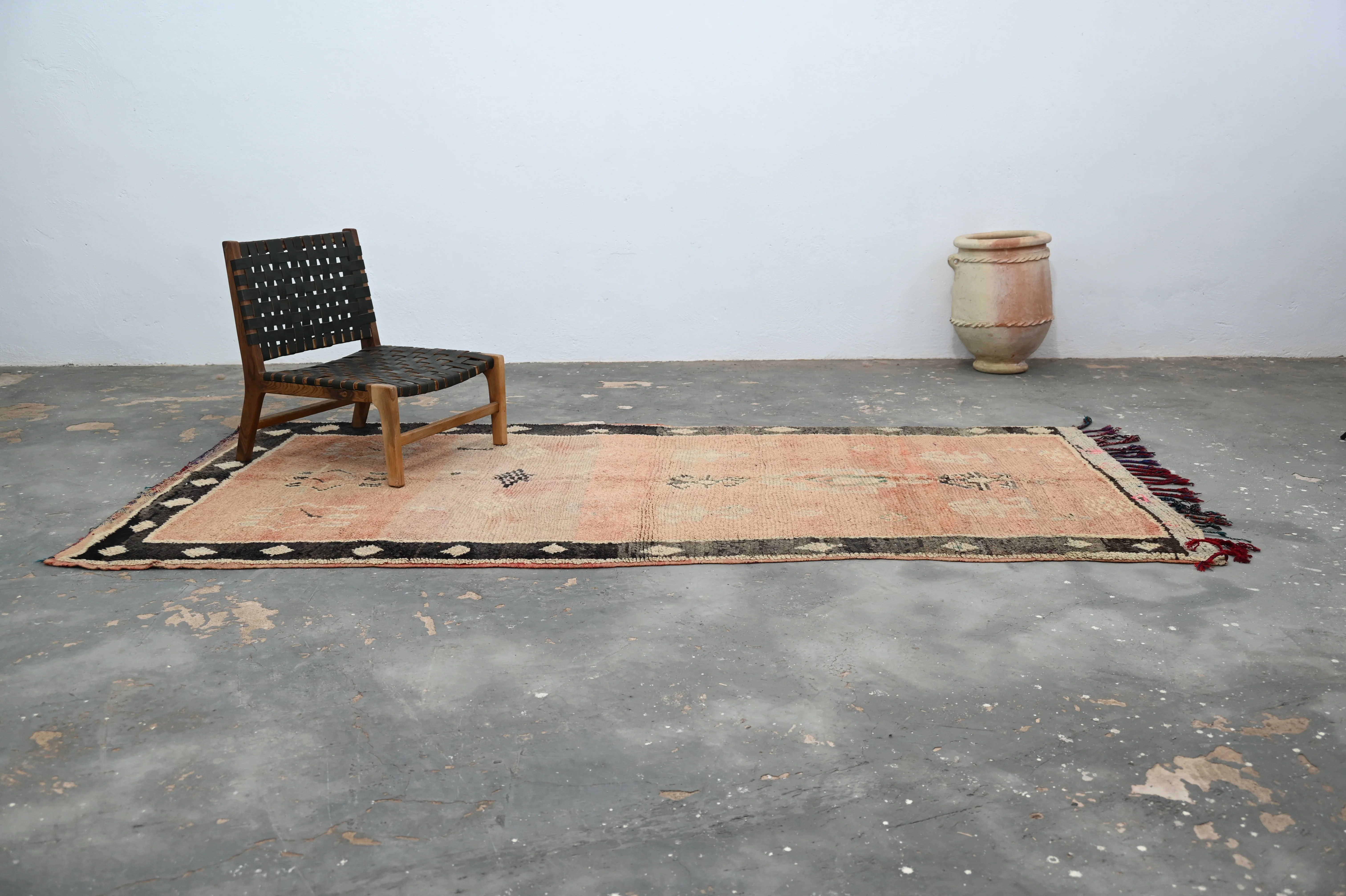 Vintage 1970s Boujaad Rug, 315 x 155 cm, V-140 - Image 8