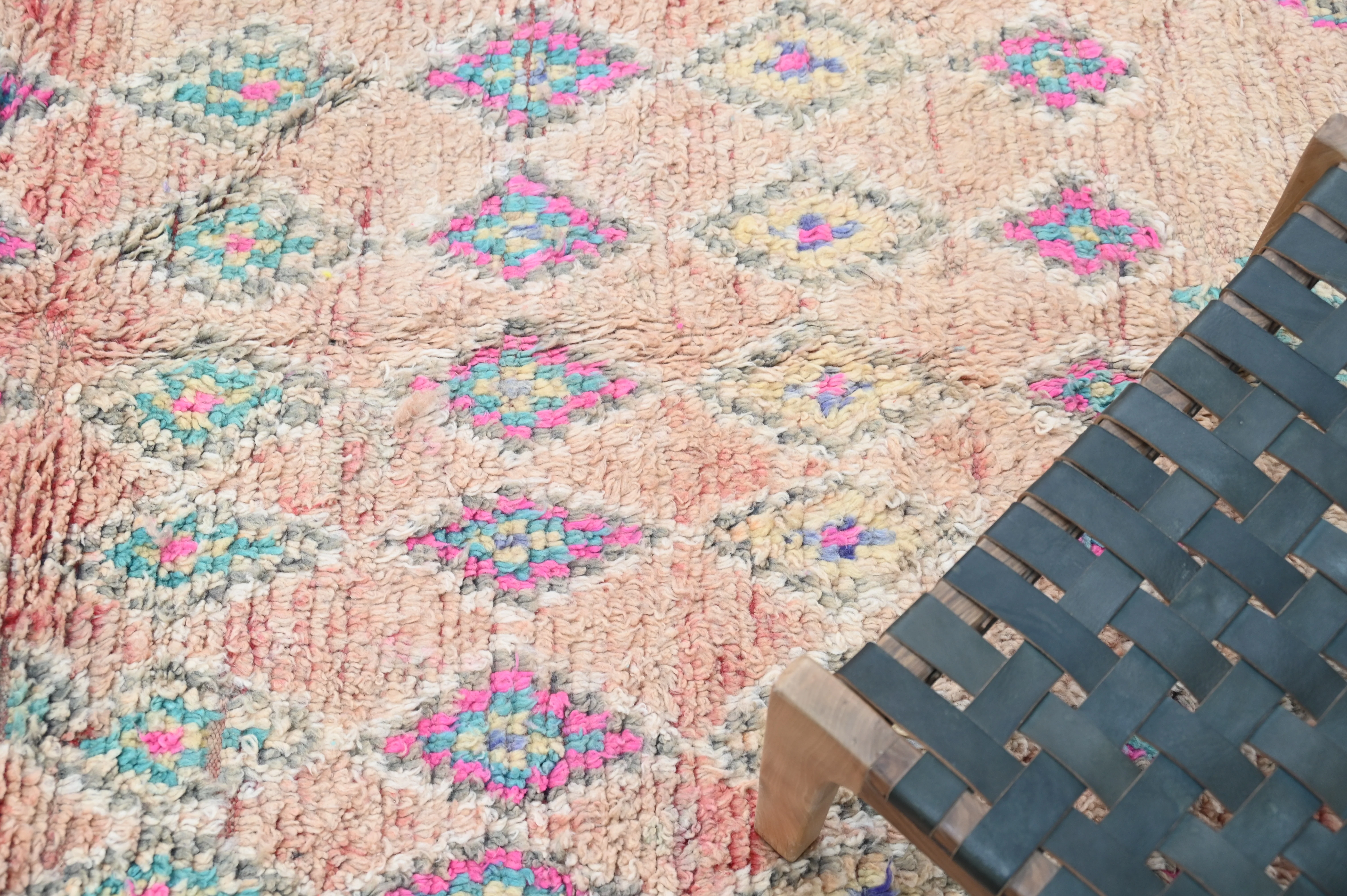 Vintage 1970s Boujaad Rug, 315 x 175 cm, V-173 - Image 7