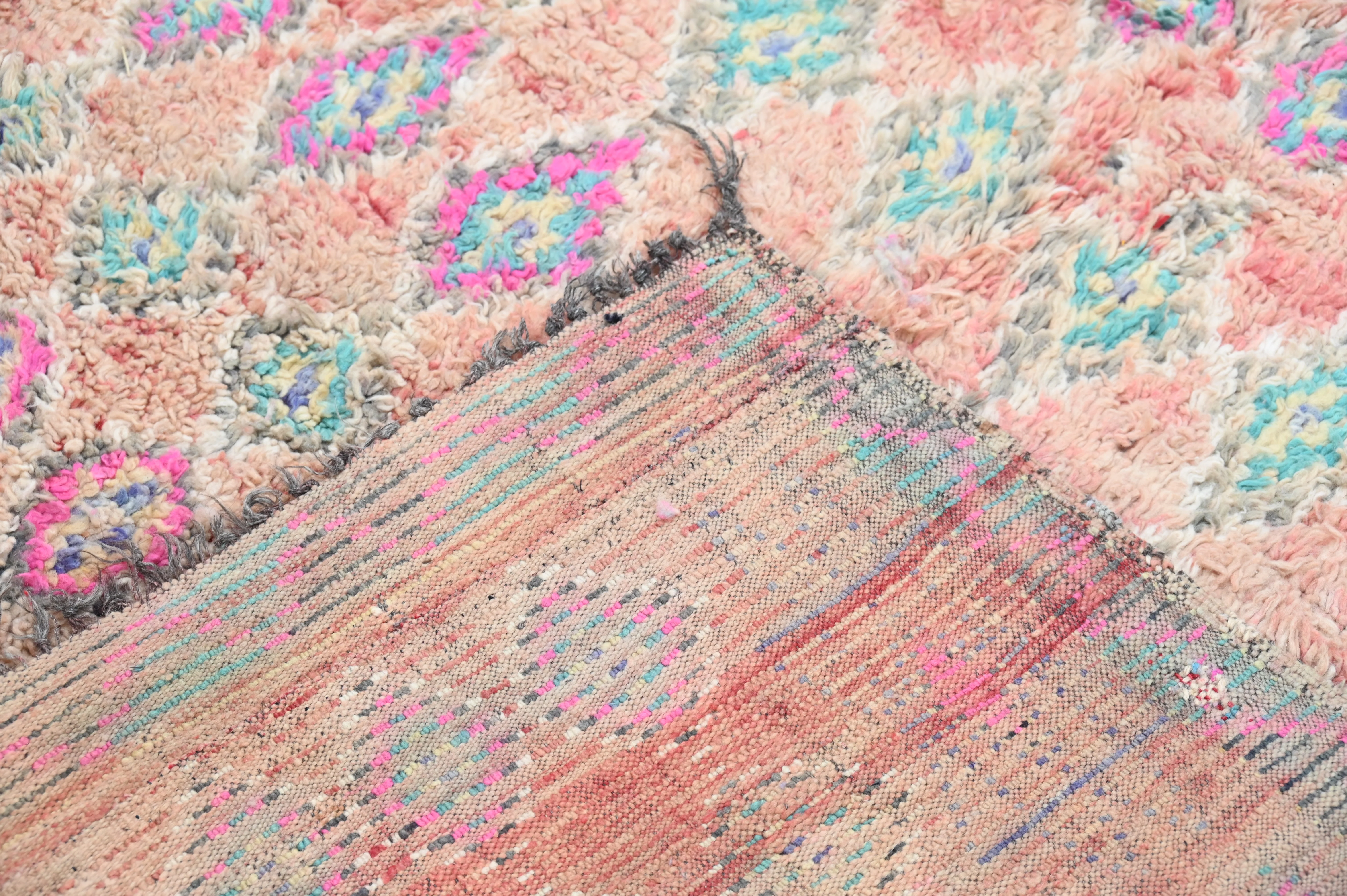 Vintage 1970s Boujaad Rug, 315 x 175 cm, V-173 - Image 9