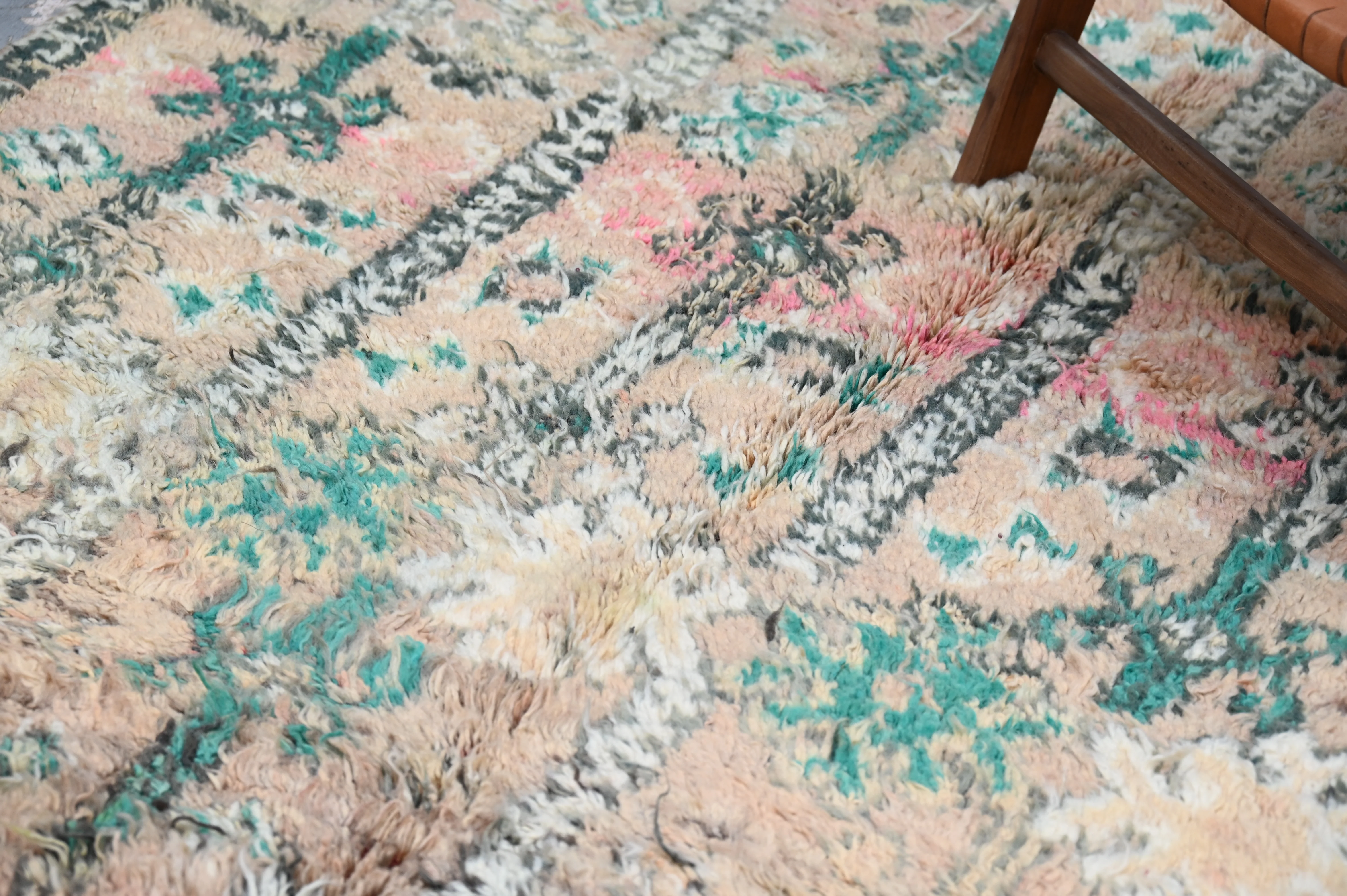 Vintage 1970s Boujaad Rug, 325 x 170 cm, V-276 - Image 4
