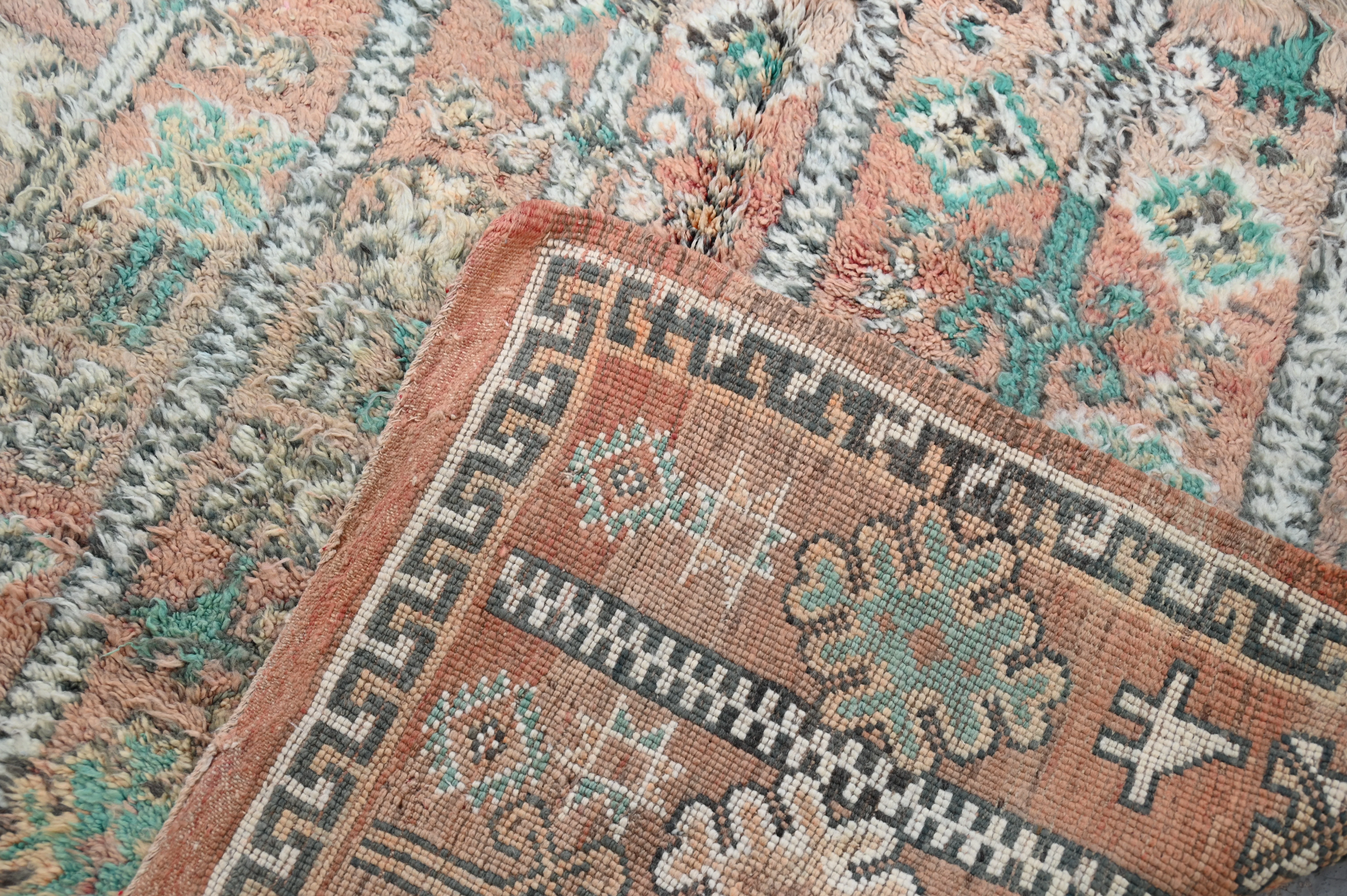 Vintage 1970s Boujaad Rug, 325 x 170 cm, V-276 - Image 7