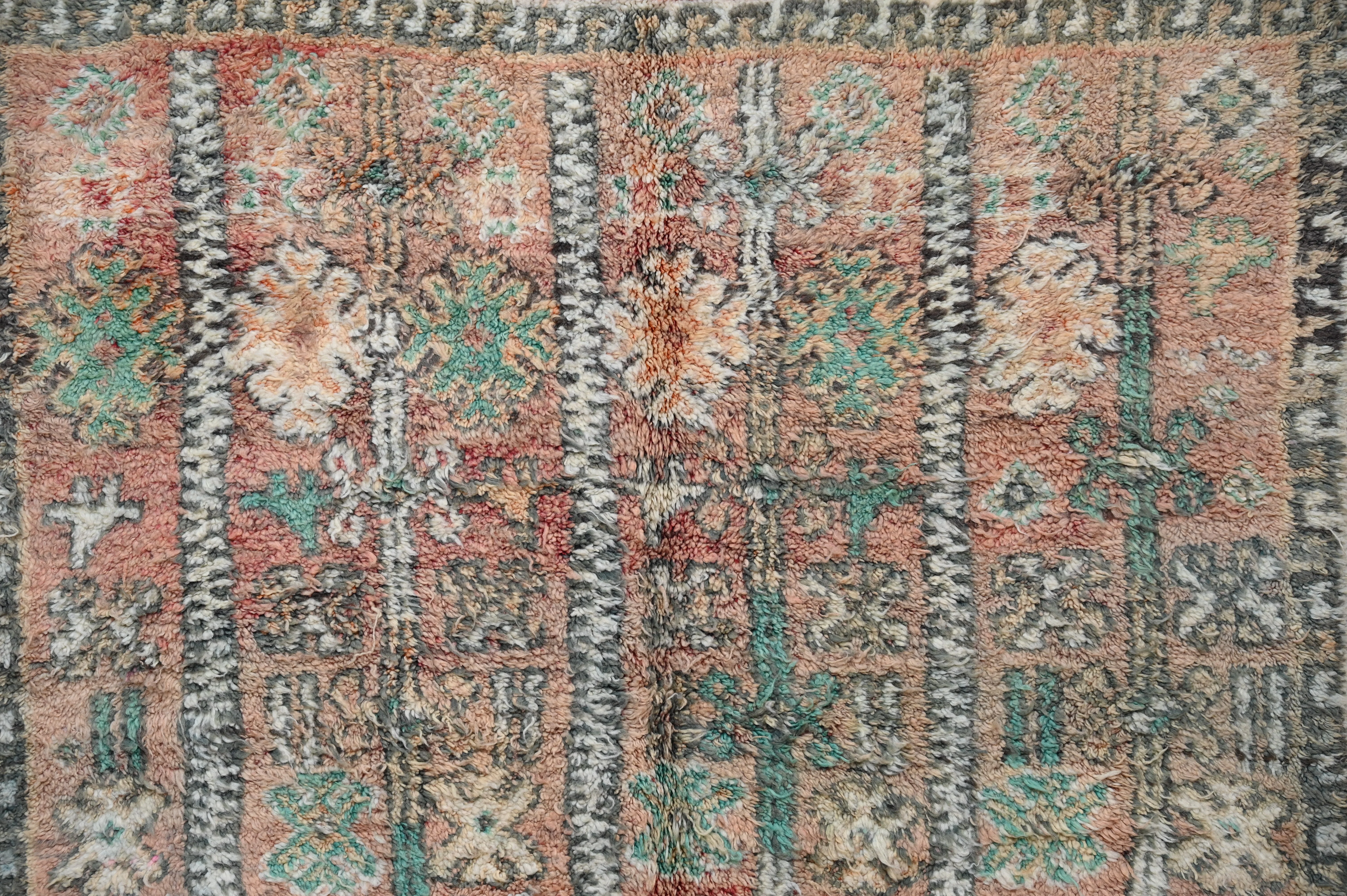 Vintage 1970s Boujaad Rug, 325 x 170 cm, V-276 - Image 8