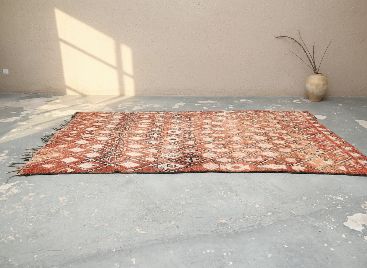 Vintage 1970s Boujaad Rug, 335 x 205 cm, V-257 - Image 2