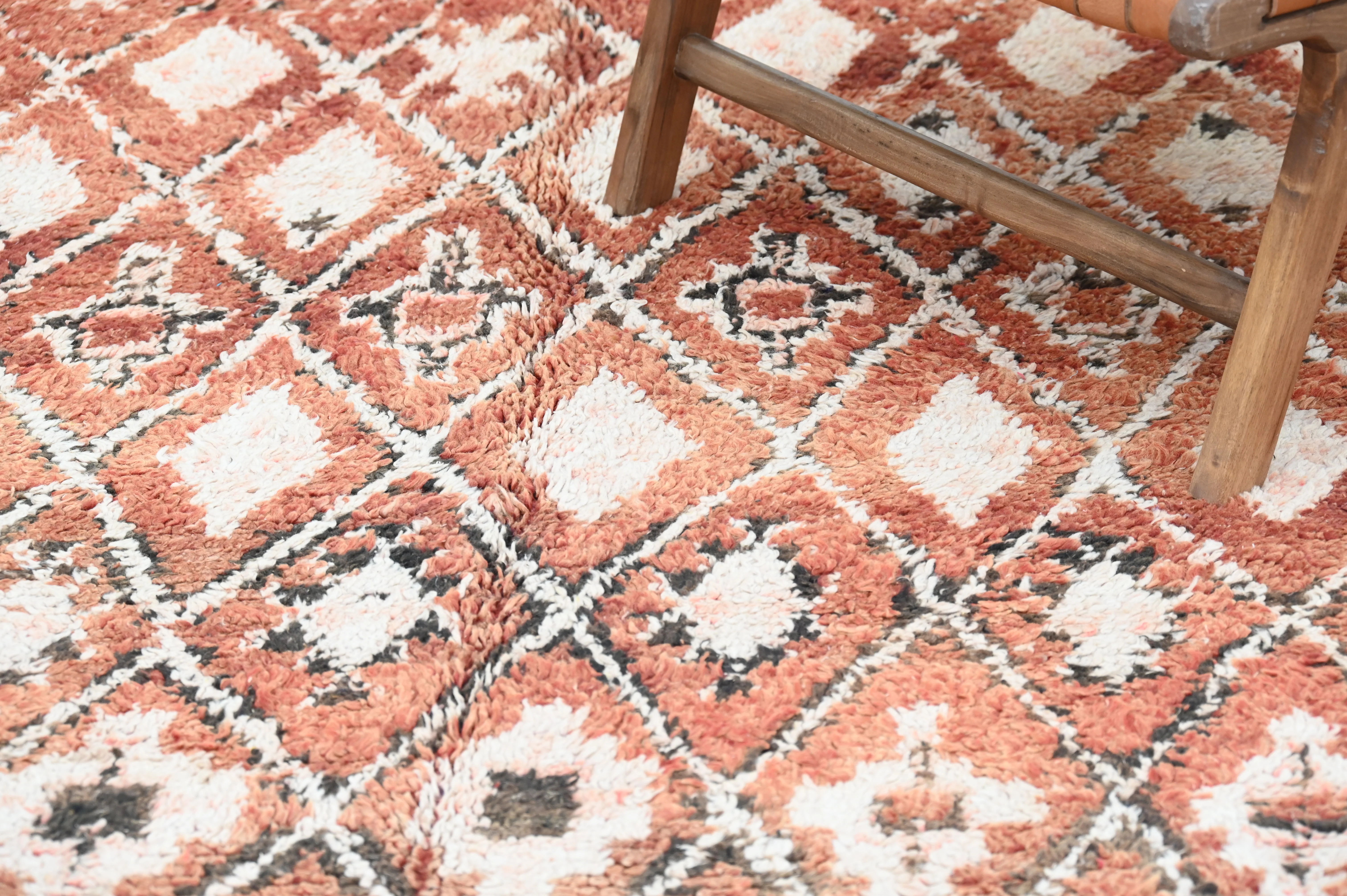 Vintage 1970s Boujaad Rug, 335 x 205 cm, V-257 - Image 3