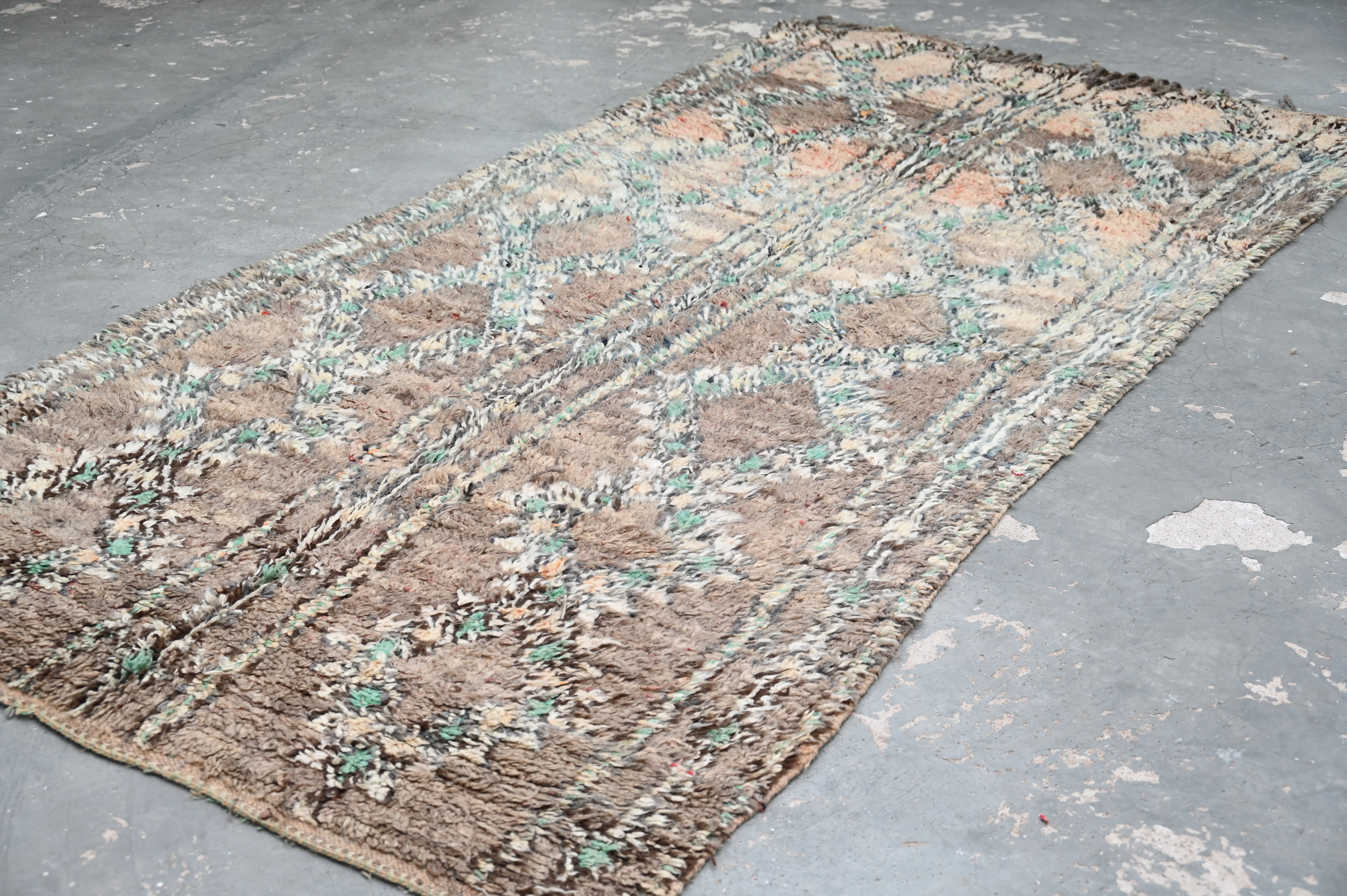 Vintage 1970s Boujaad Rug, 345 x 160 cm, V-260 - Image 4
