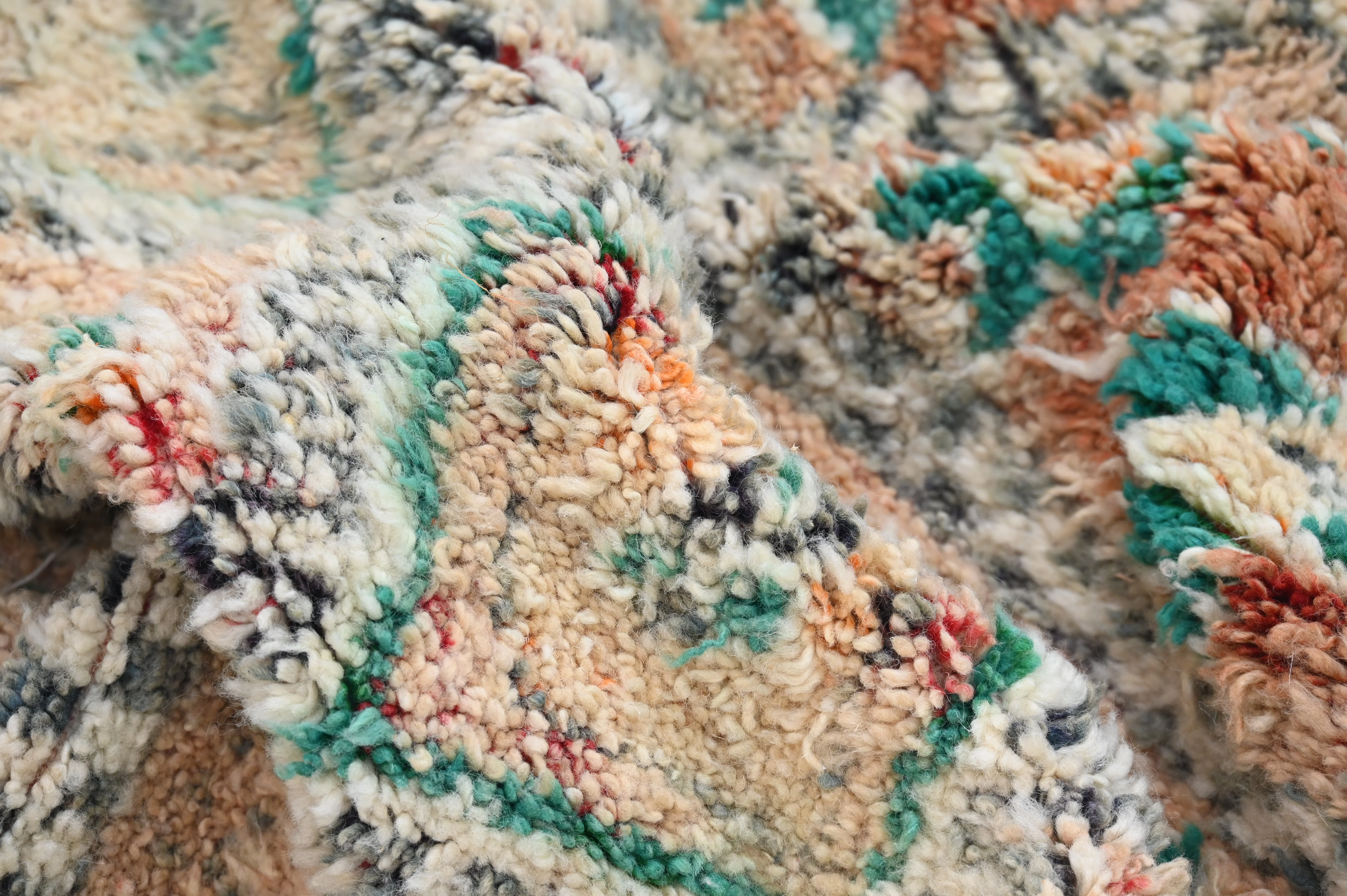 Vintage 1970s Boujaad Rug, 370 x 180 cm, V-202 - Image 5