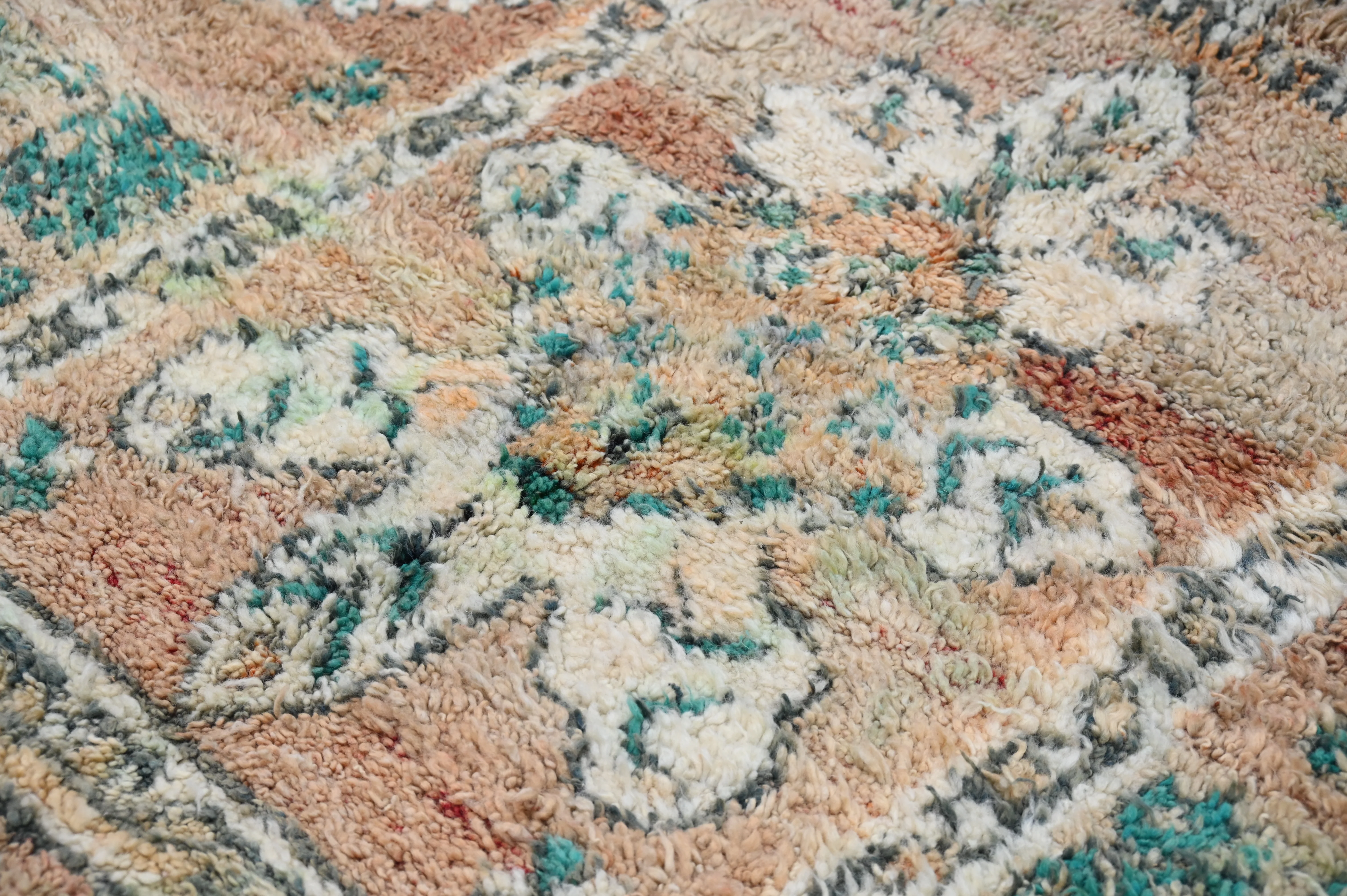 Vintage 1970s Boujaad Rug, 370 x 180 cm, V-202 - Image 6