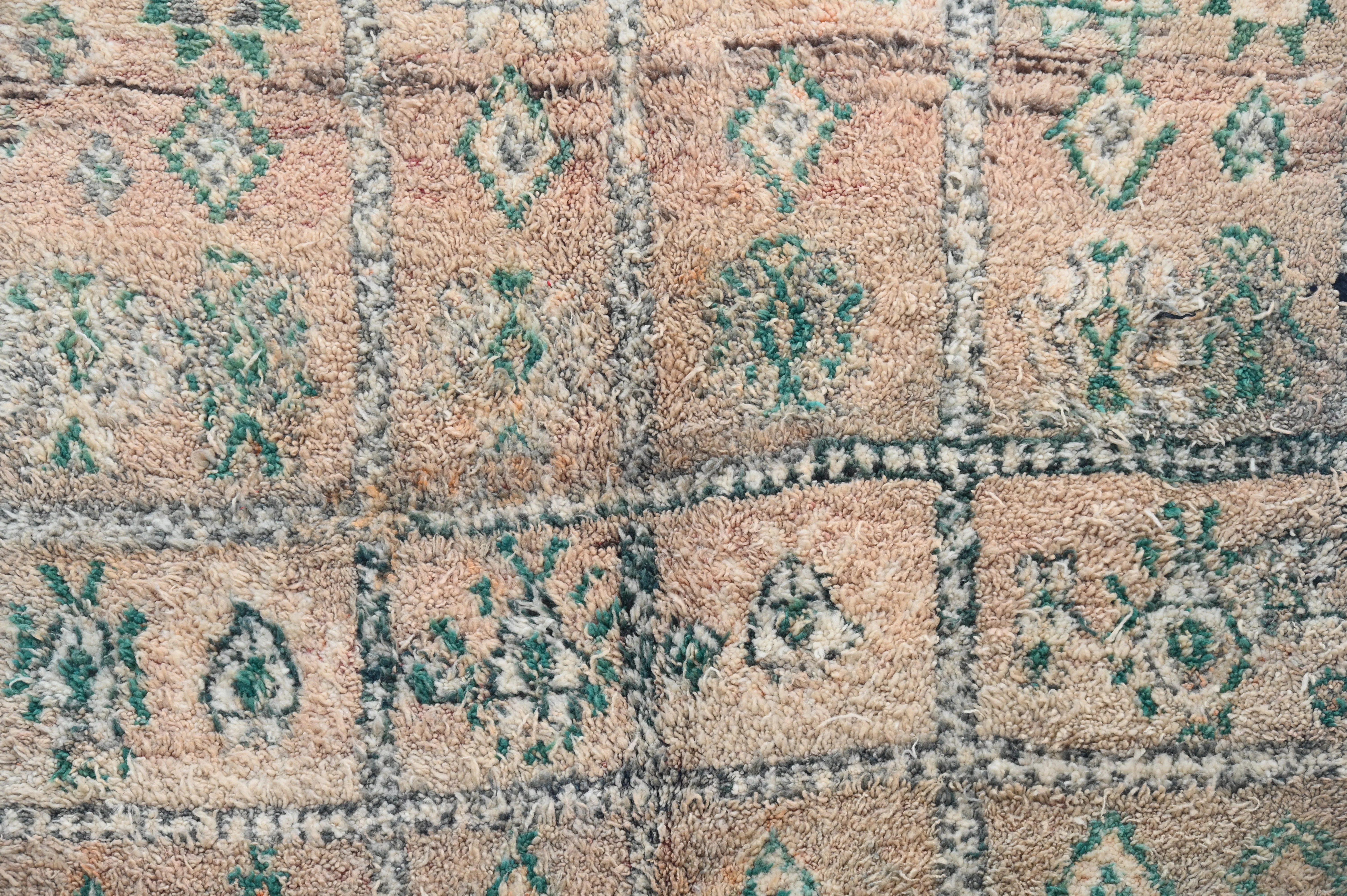 Vintage 1970s Boujaad Rug, 370 x 180 cm, V-202 - Image 7