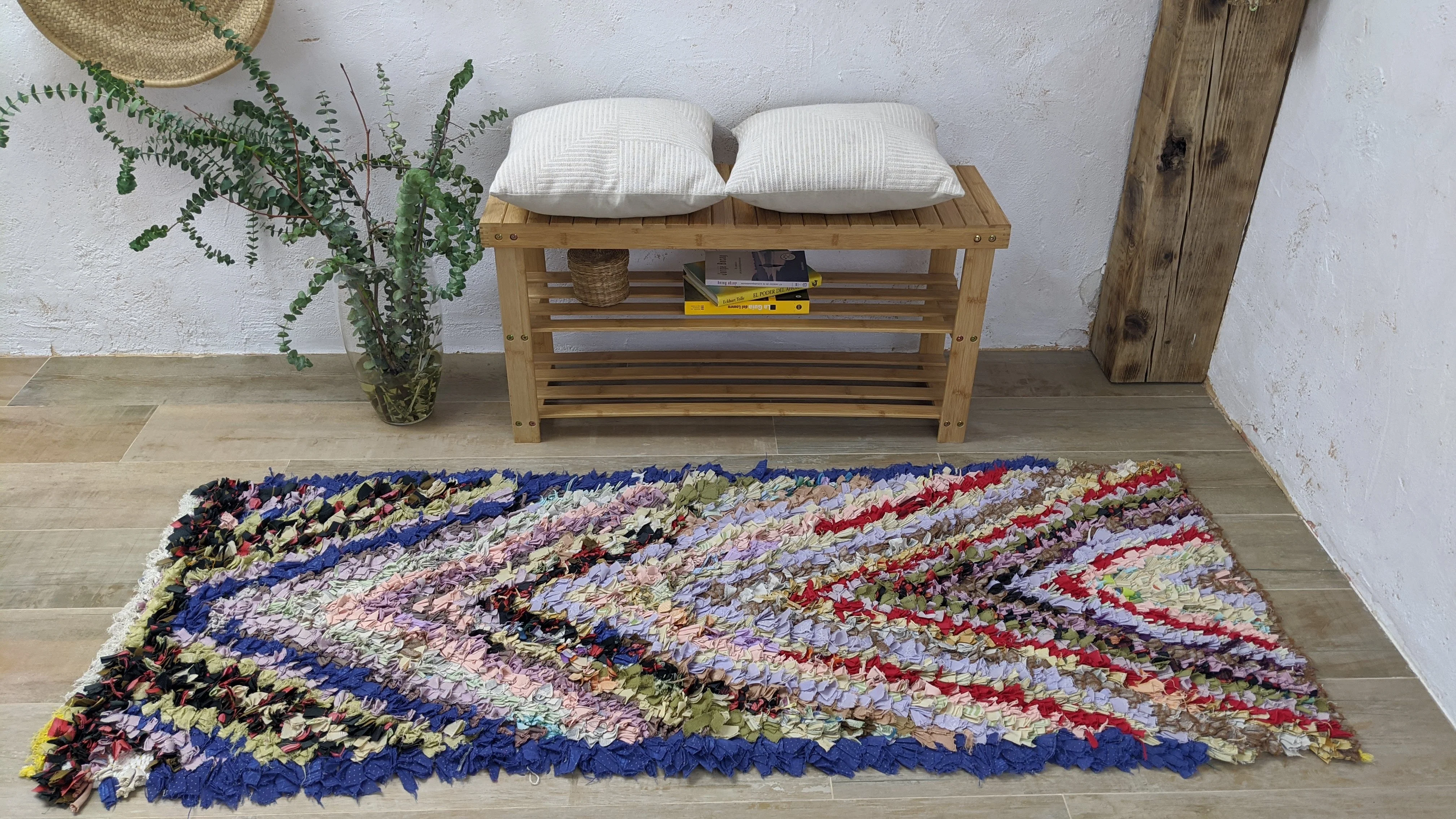 Vintage Berber Rug - 175 x 65 cm || 5.74 x 2.13 feet - Image 4