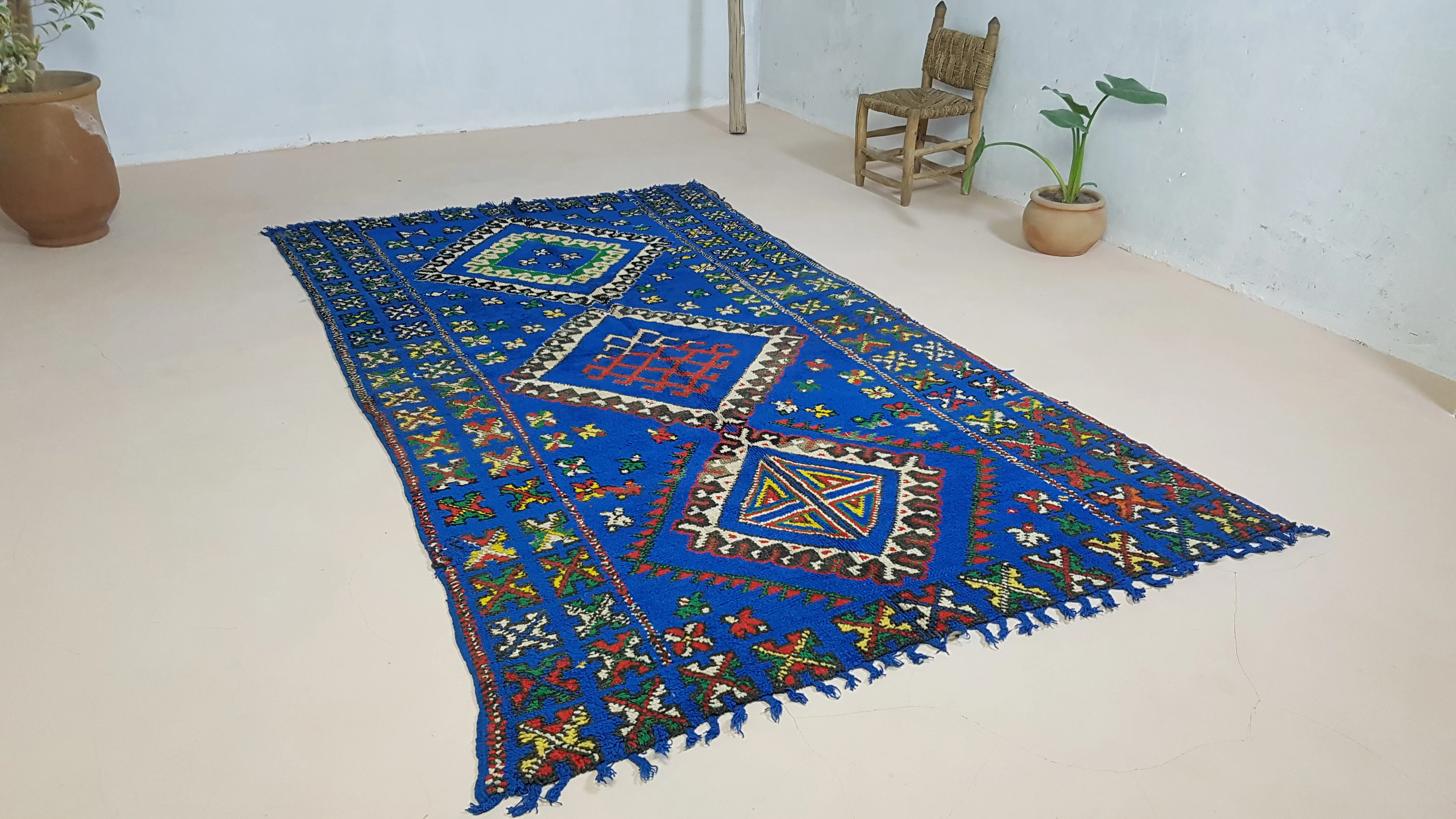 Vintage Boujaad rug, 250 x 145 cm || 8.2 x 4.76 feet - Image 6