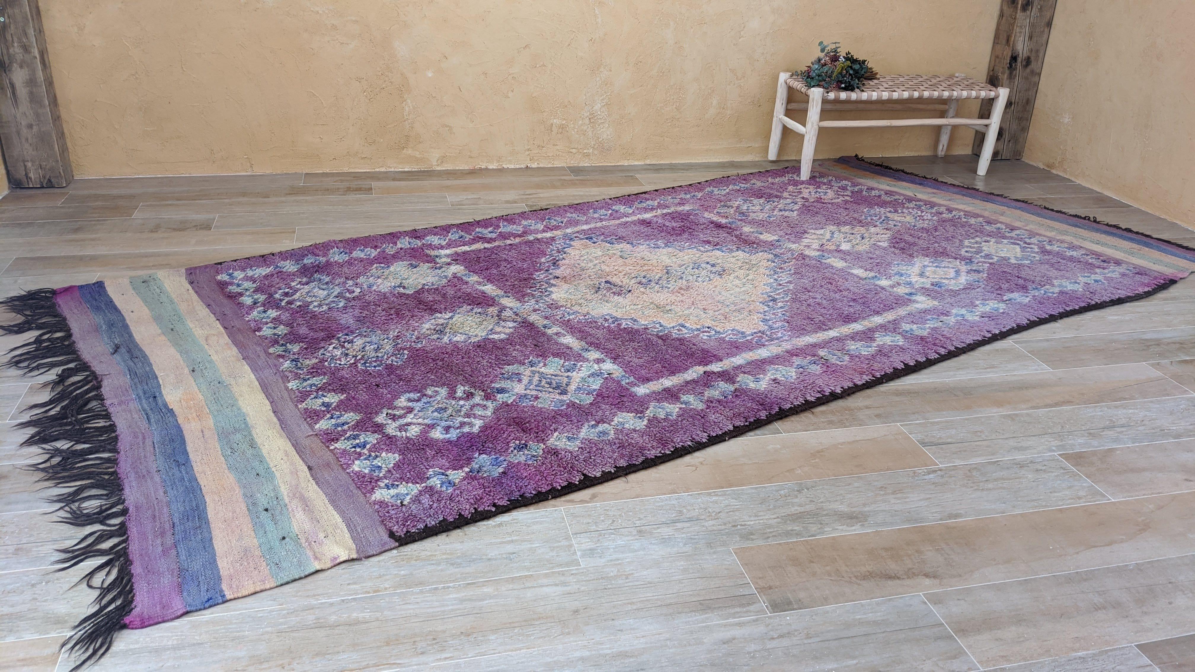 Vintage Boujaad rug, 380 x 180 cm || 12.47 x 5.91 feet - Image 5