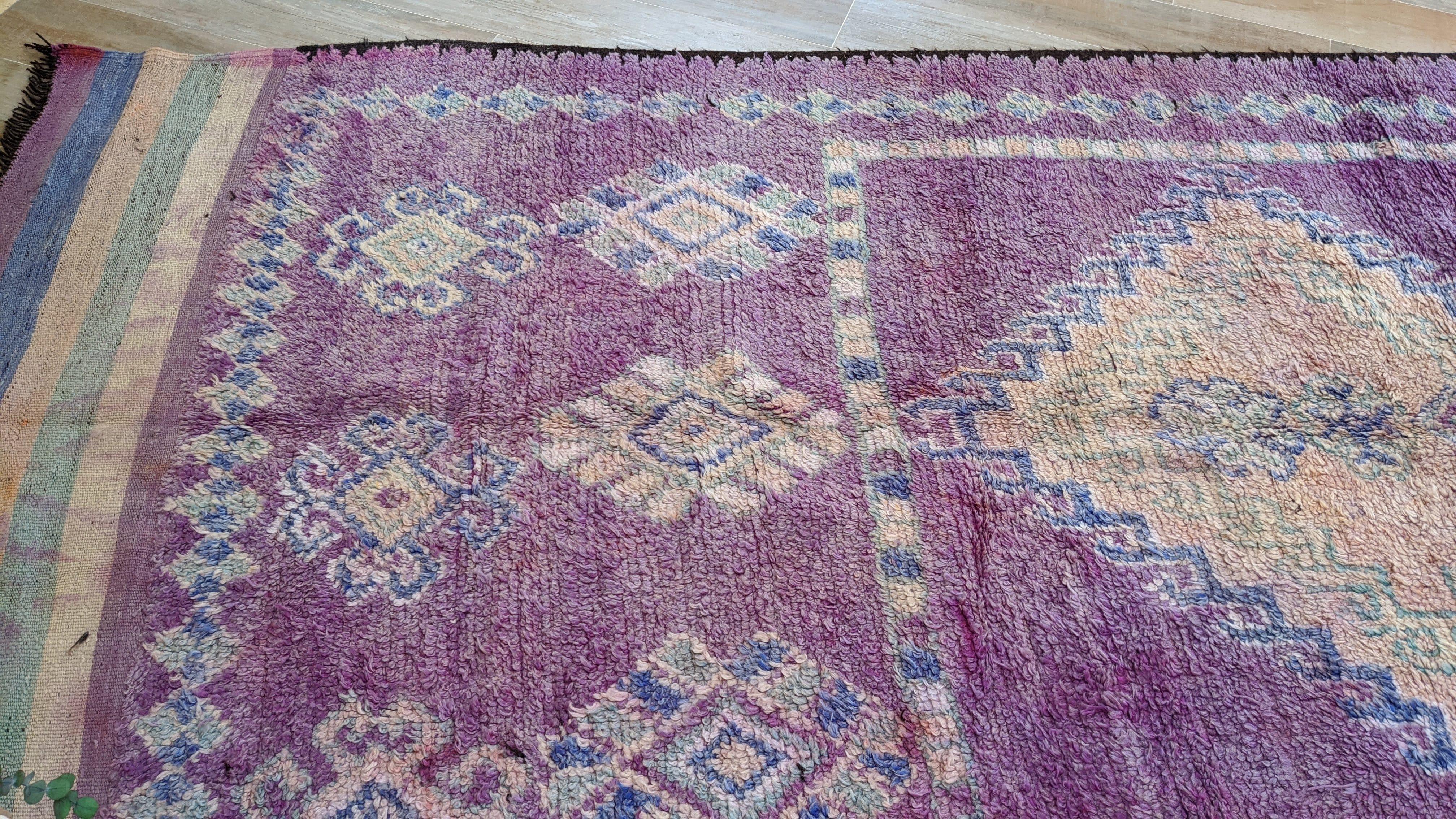 Vintage Boujaad rug, 380 x 180 cm || 12.47 x 5.91 feet - Image 6