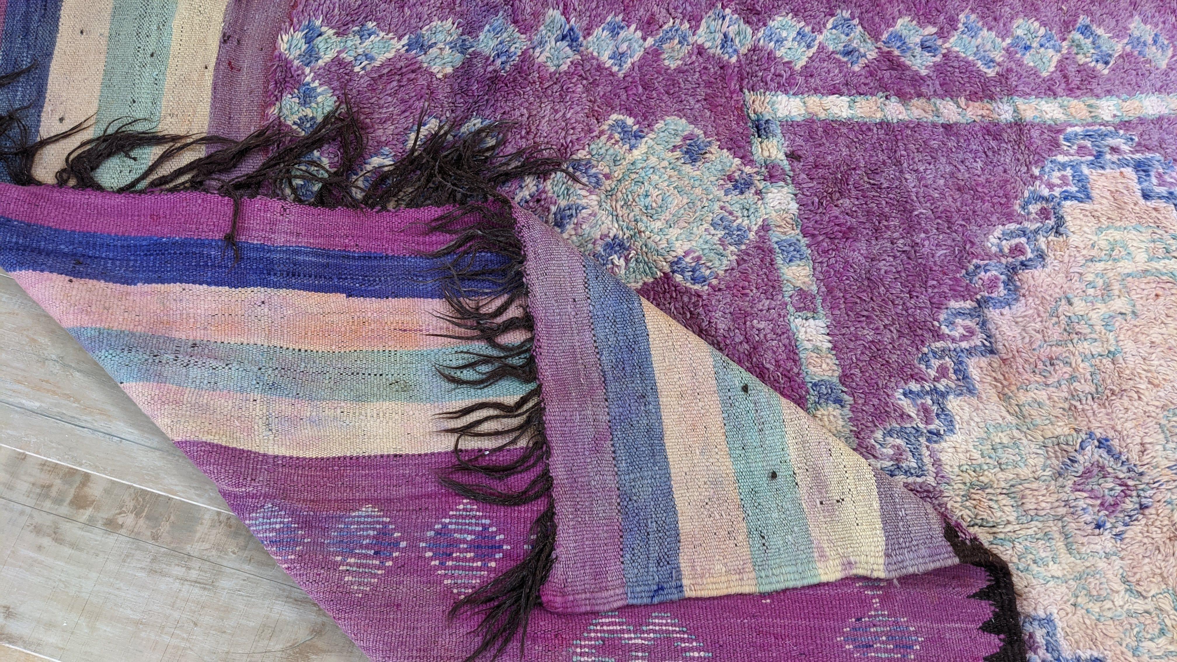 Vintage Boujaad rug, 380 x 180 cm || 12.47 x 5.91 feet - Image 9