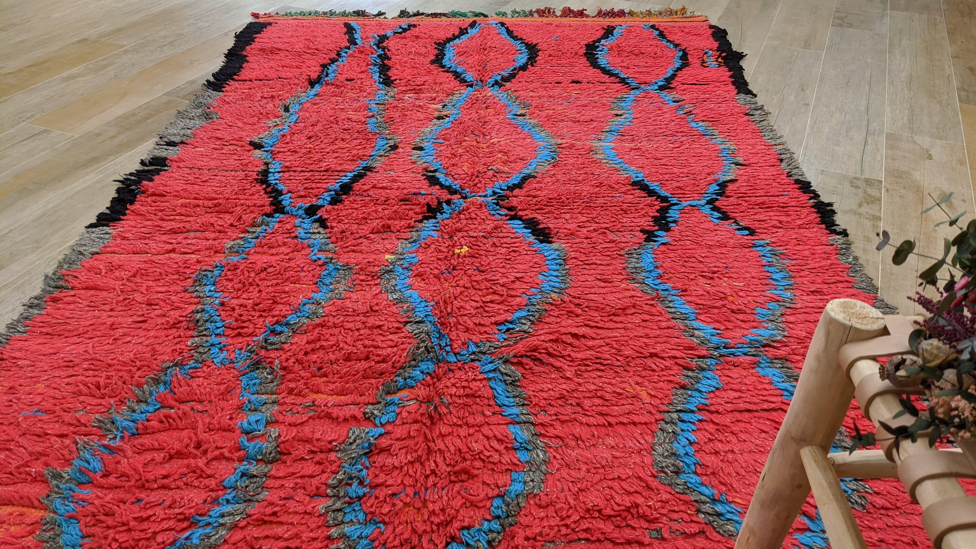 Vintage Boujaad rug, 285 x 160 cm || 9.35 x 5.25 feet - Image 12