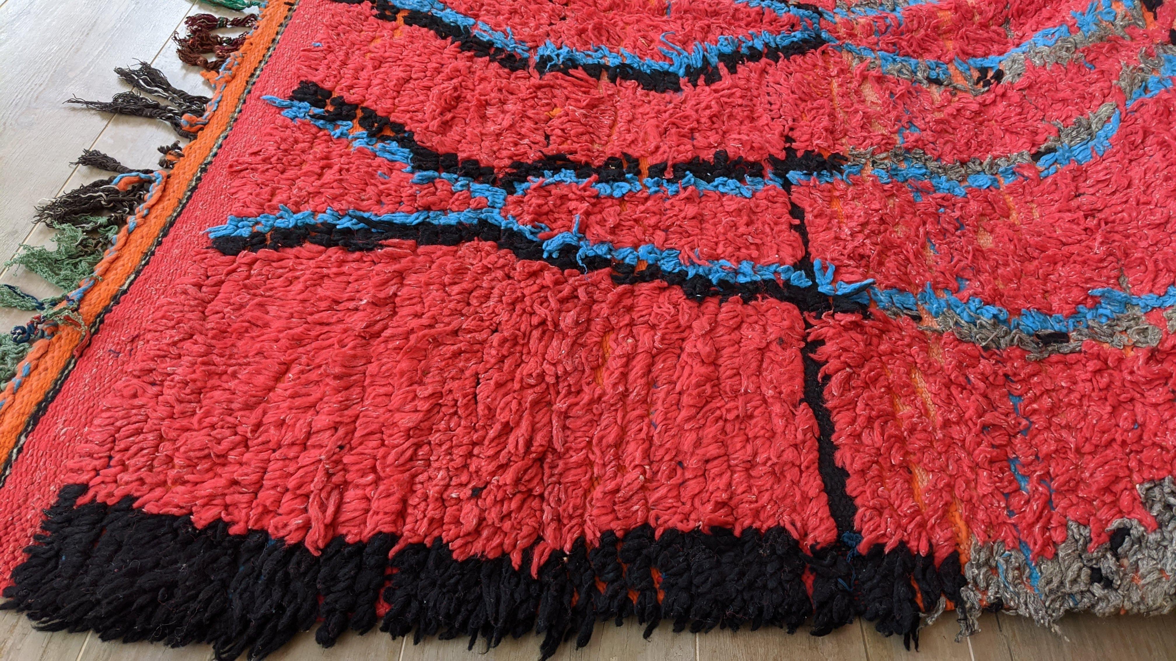 Vintage Boujaad rug, 285 x 160 cm || 9.35 x 5.25 feet - Image 7