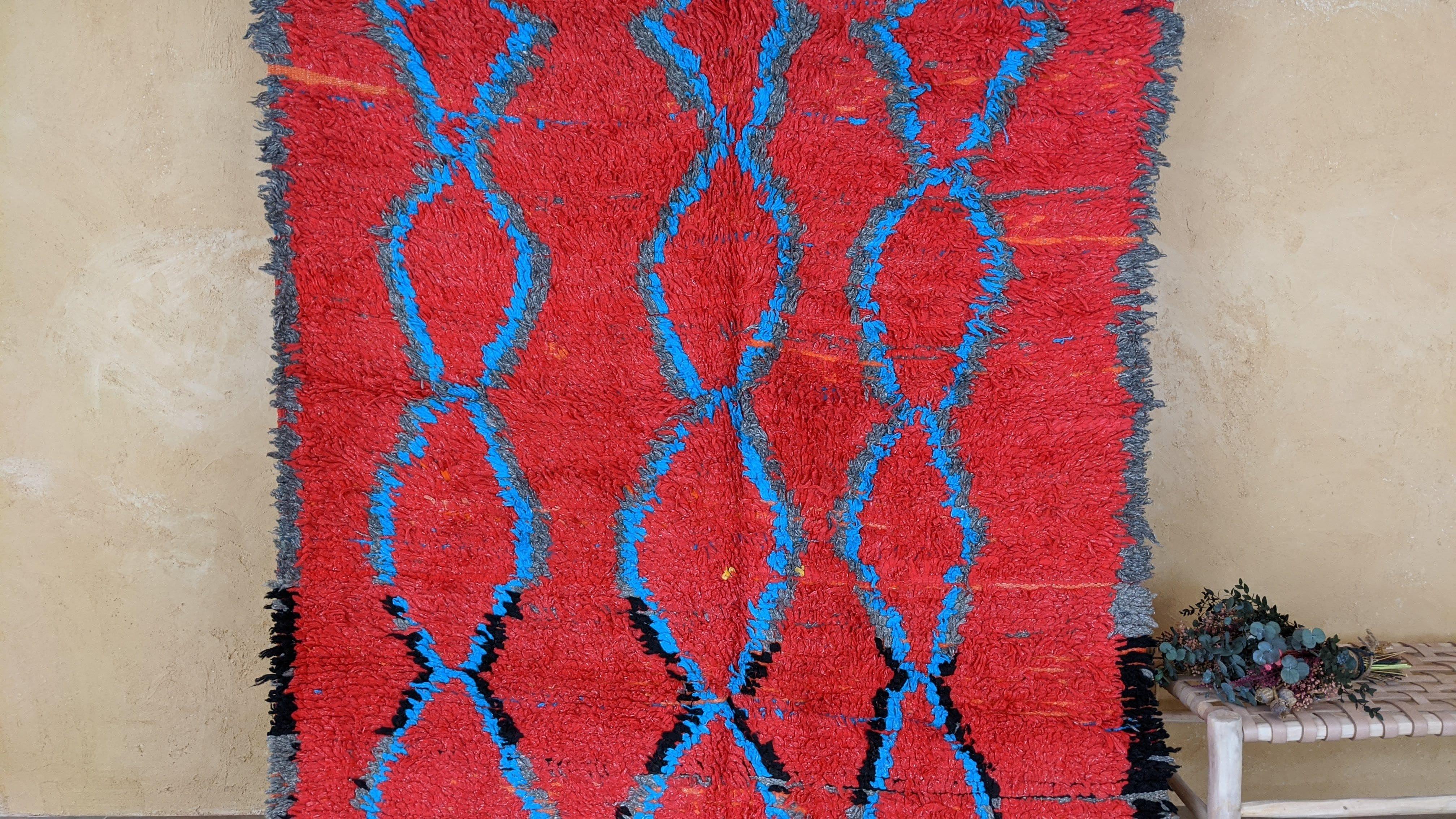 Vintage Boujaad rug, 285 x 160 cm || 9.35 x 5.25 feet - Image 8