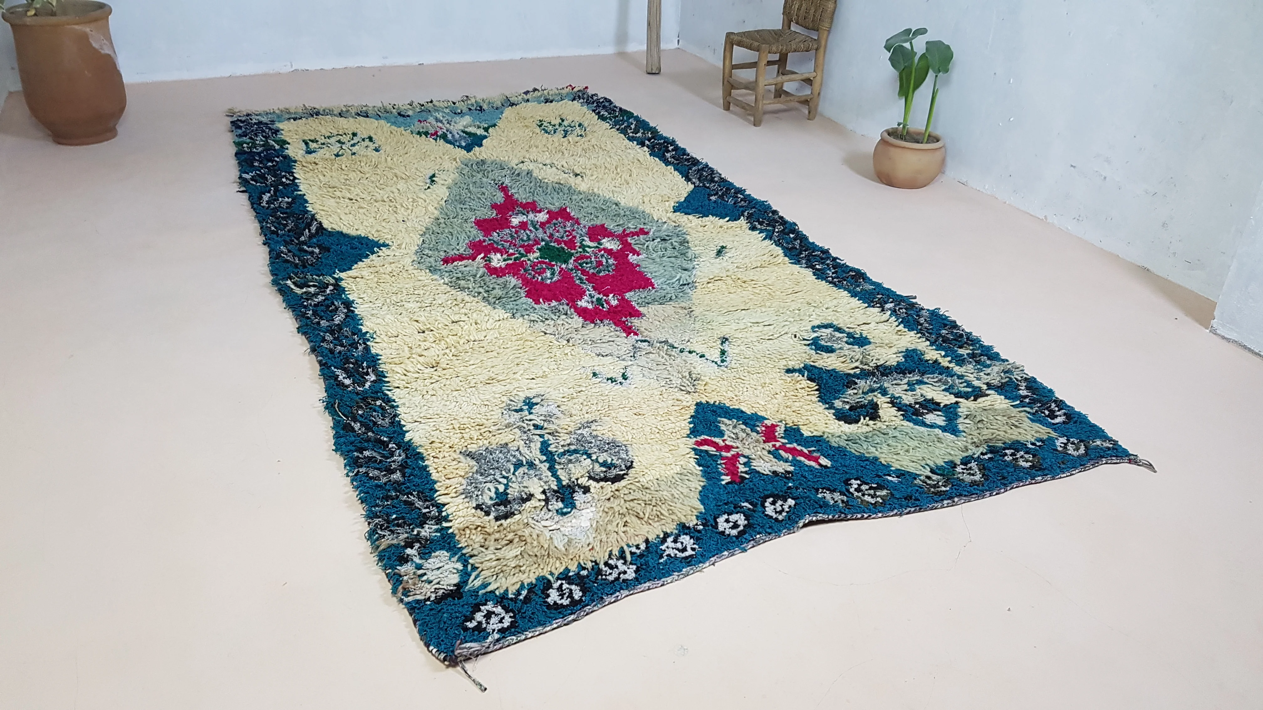 Vintage Boujaad rug, 295 x 160 cm || 9.68 x 5.25 feet - Image 7