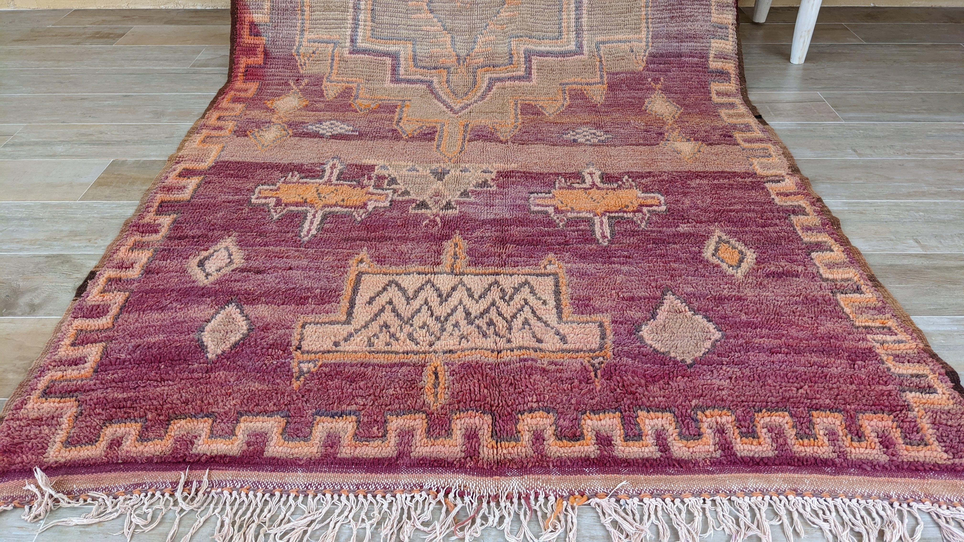 Vintage Boujaad rug, 315 x 150 cm || 10.33 x 4.92 feet - Image 7