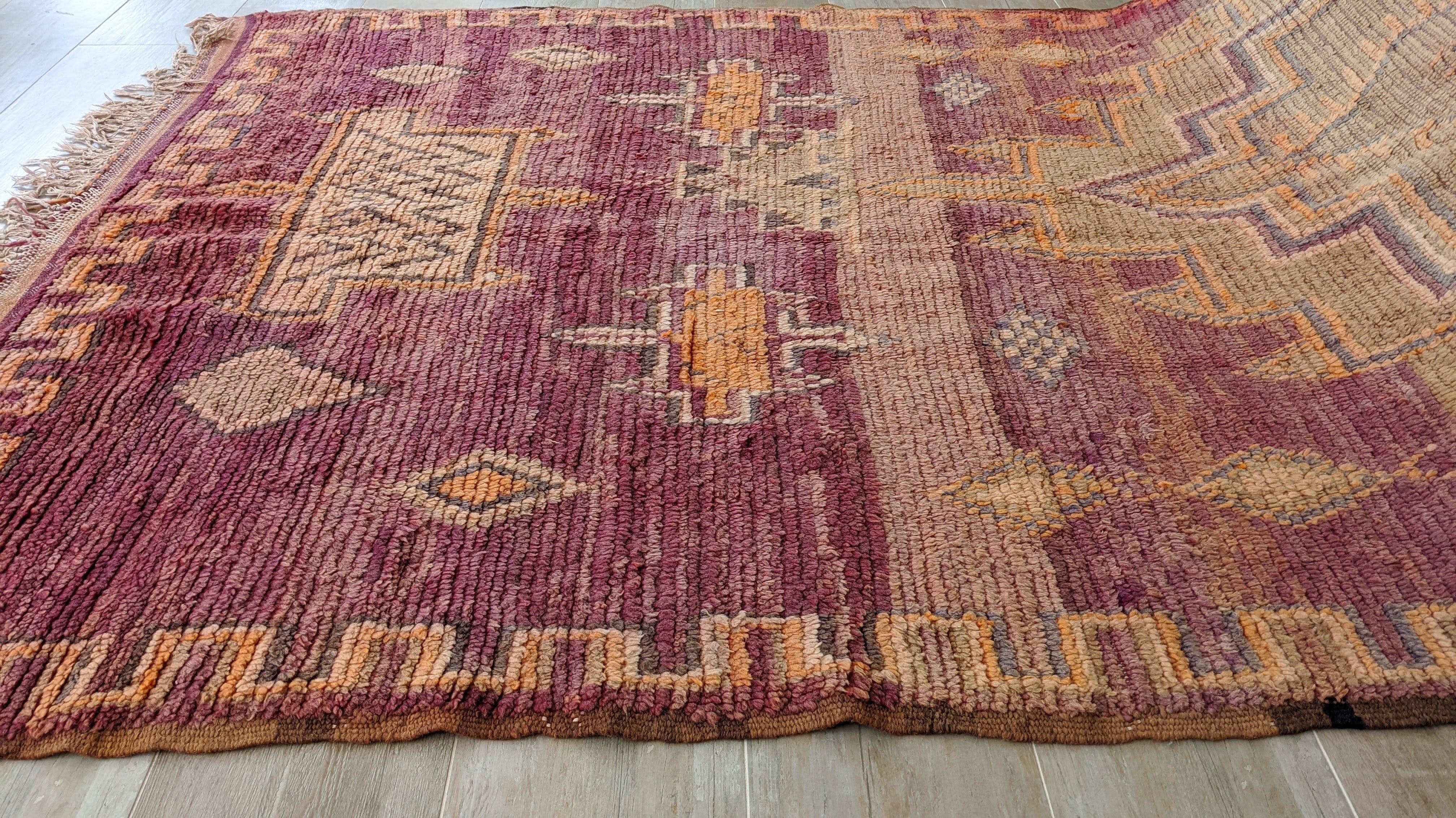 Vintage Boujaad rug, 315 x 150 cm || 10.33 x 4.92 feet - Image 8