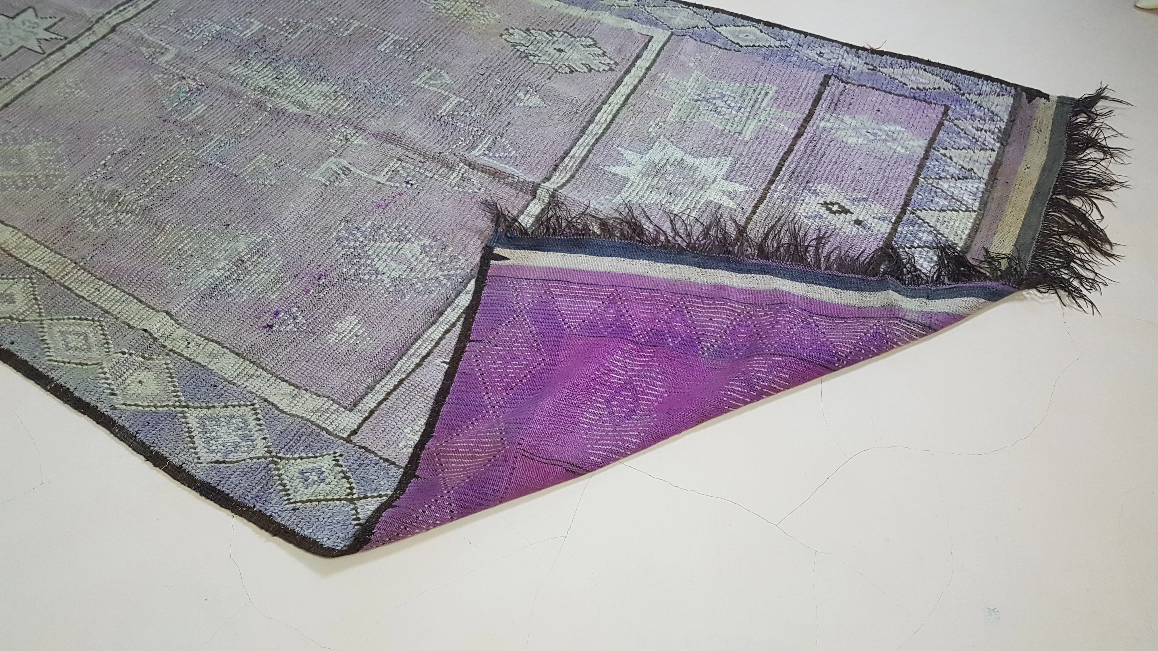 Vintage Boujaad rug, 330 x 165 cm || 10.83 x 5.41 feet - Image 6