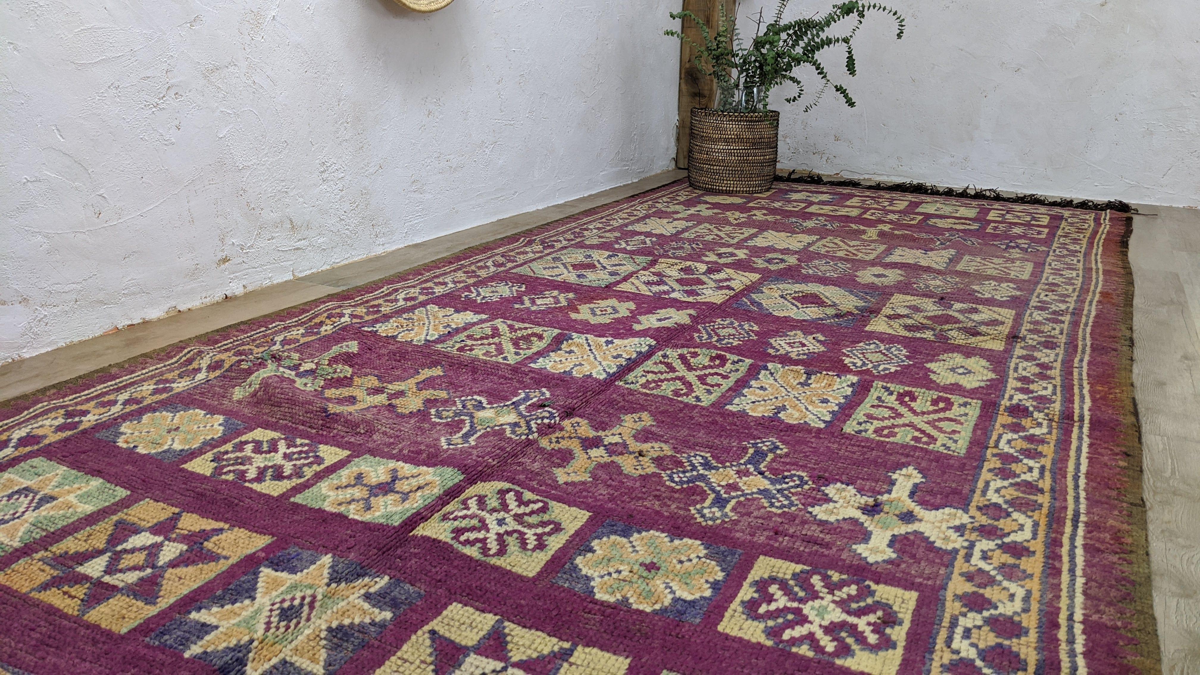 Vintage Boujaad rug, 335 x 150 cm || 10.99 x 4.92 feet - Image 7