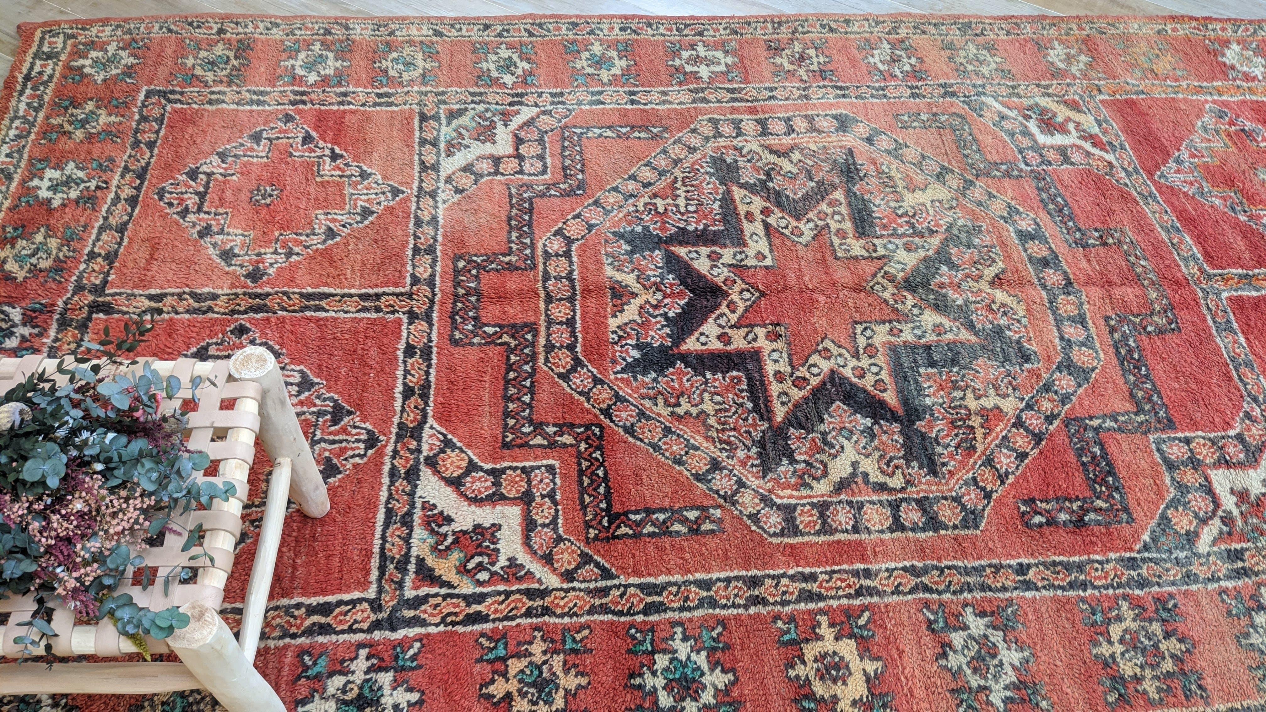 Vintage Boujaad rug, 340 x 190 cm || 11.15 x 6.23 feet - Image 5