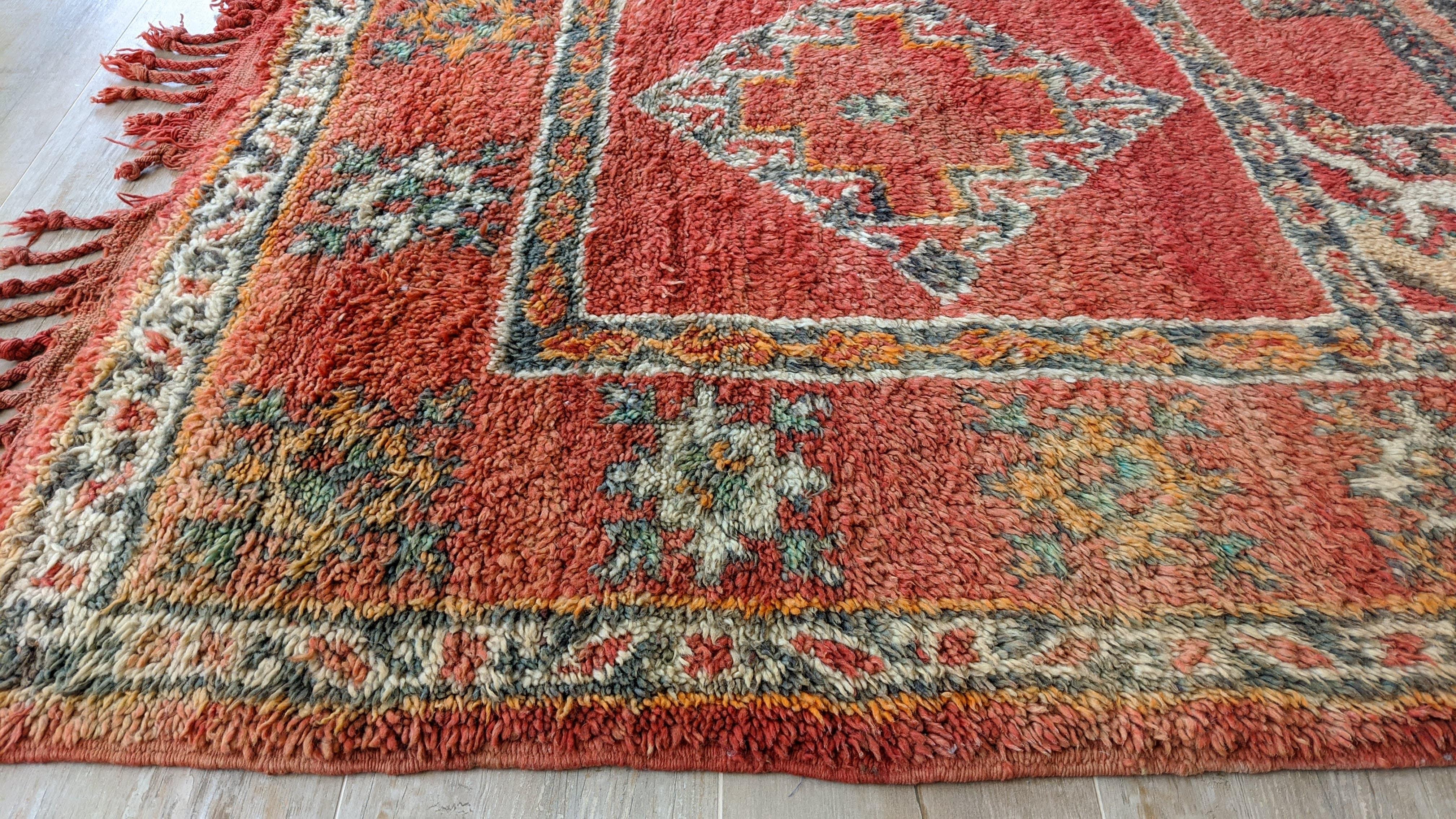 Vintage Boujaad rug, 340 x 190 cm || 11.15 x 6.23 feet - Image 6
