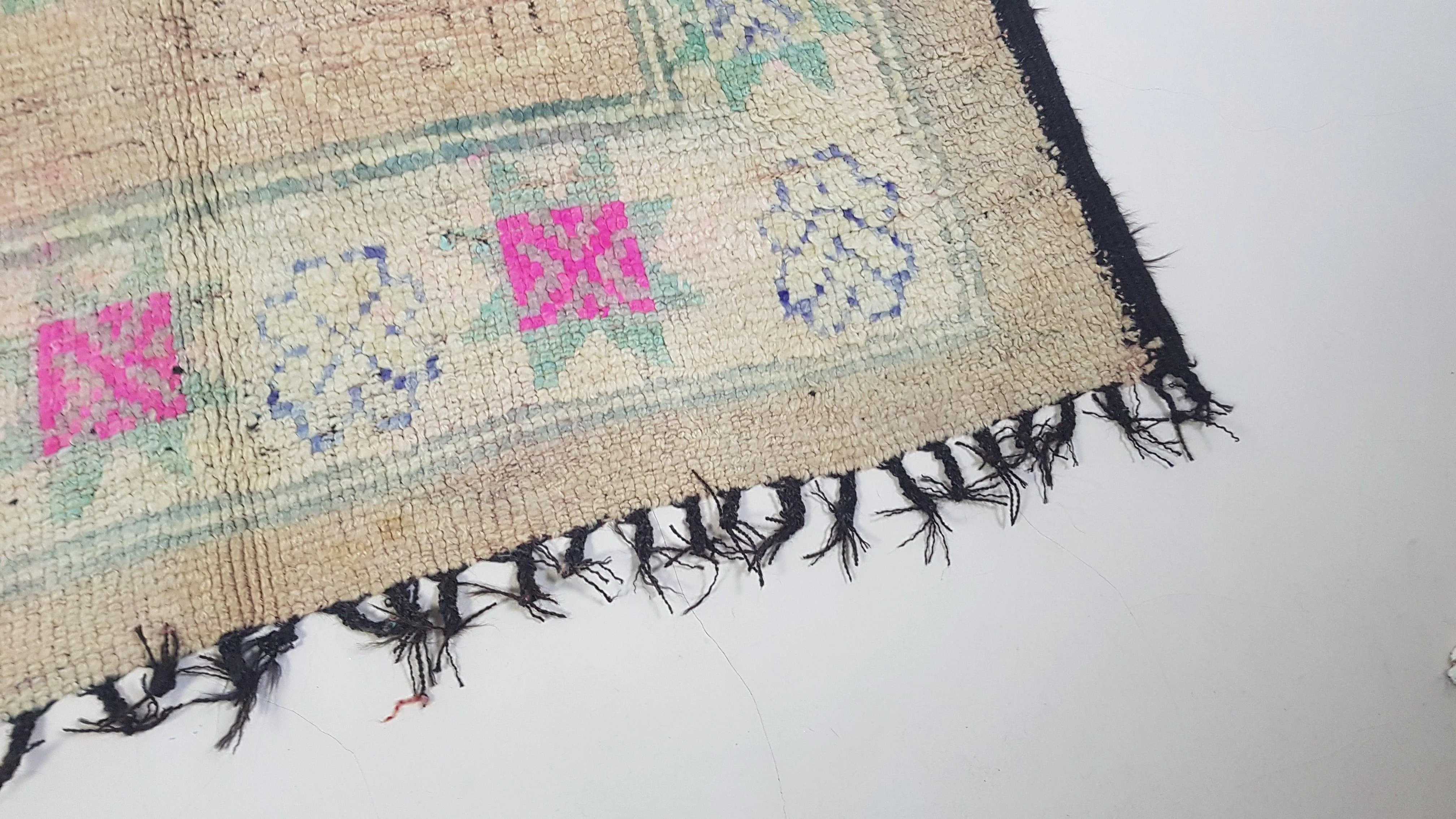 Vintage Boujaad rug, 355 x 155 cm || 11.65 x 5.09 feet - Image 3