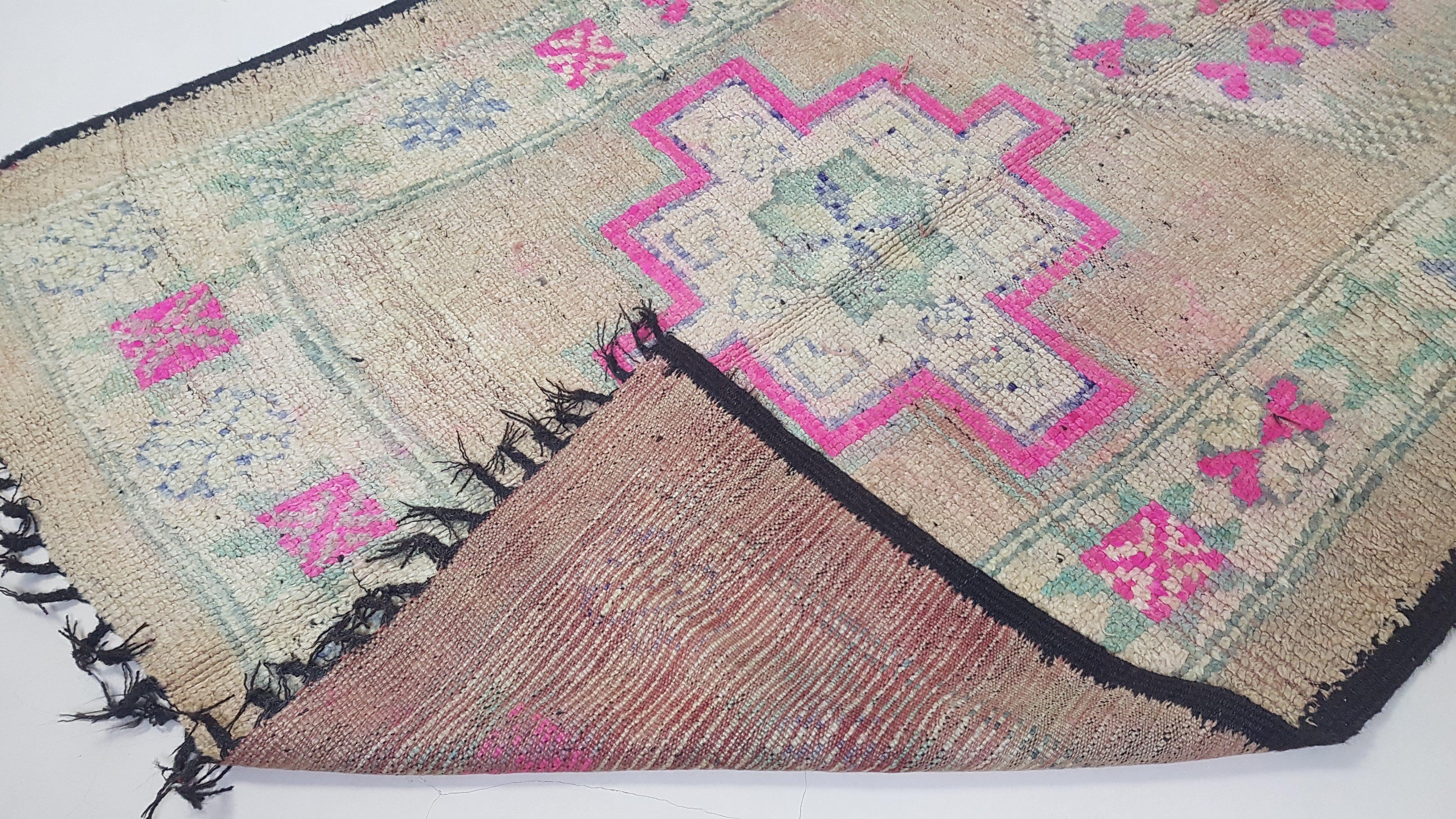 Vintage Boujaad rug, 355 x 155 cm || 11.65 x 5.09 feet - Image 6