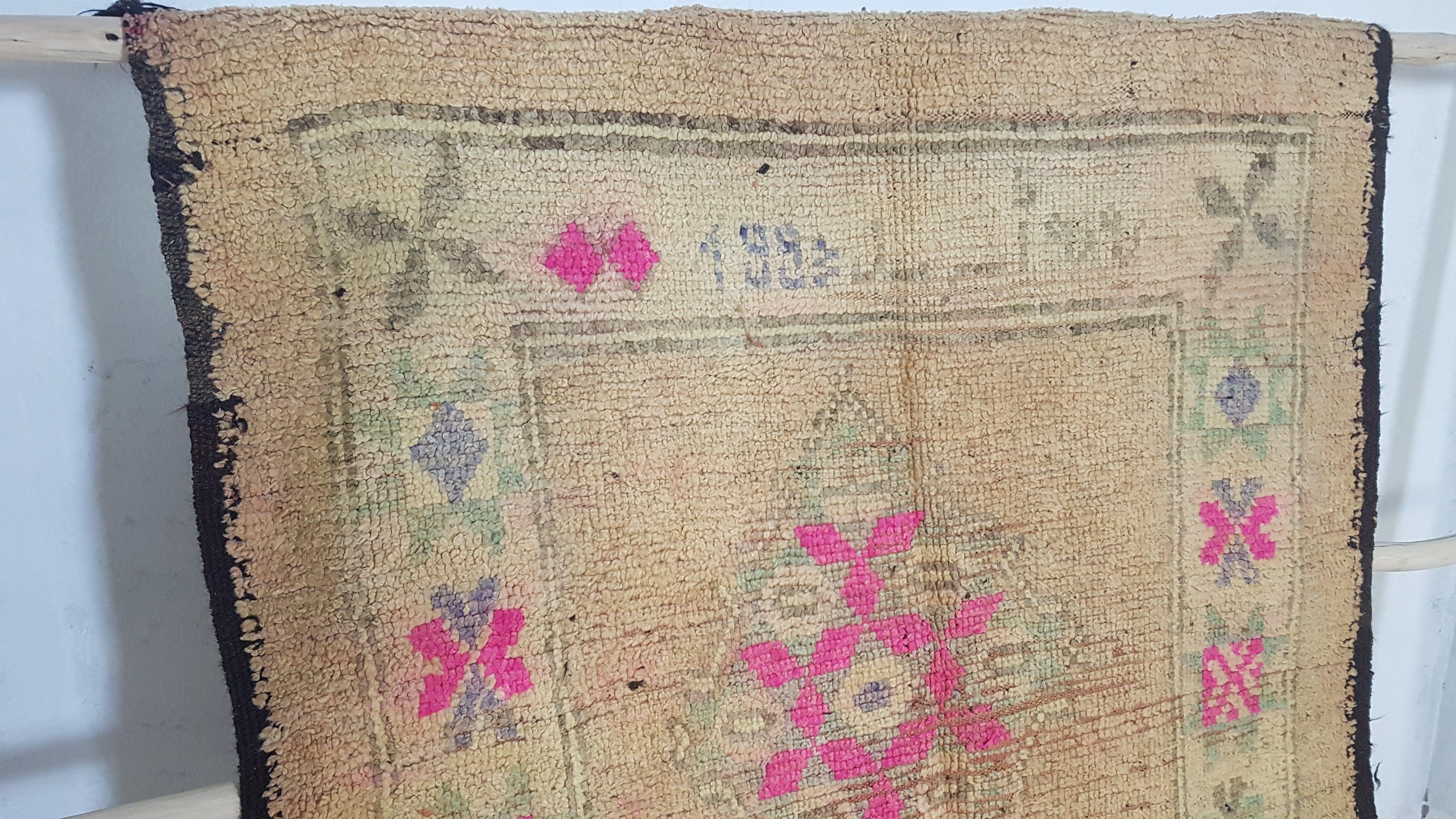 Vintage Boujaad rug, 355 x 155 cm || 11.65 x 5.09 feet - Image 7