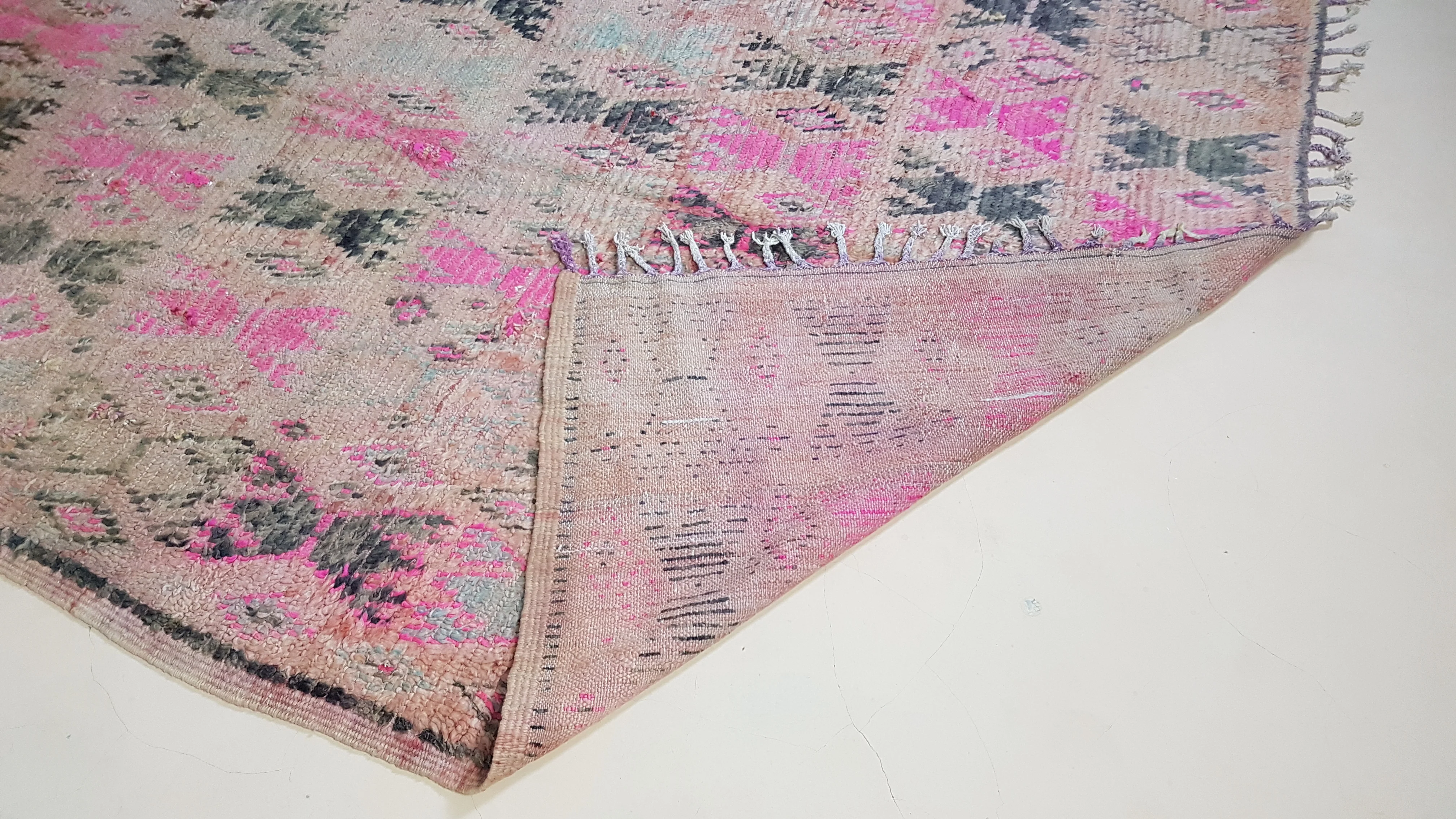 Vintage Boujaad rug, 370 x 175 cm || 12.14 x 5.74 feet - Image 6