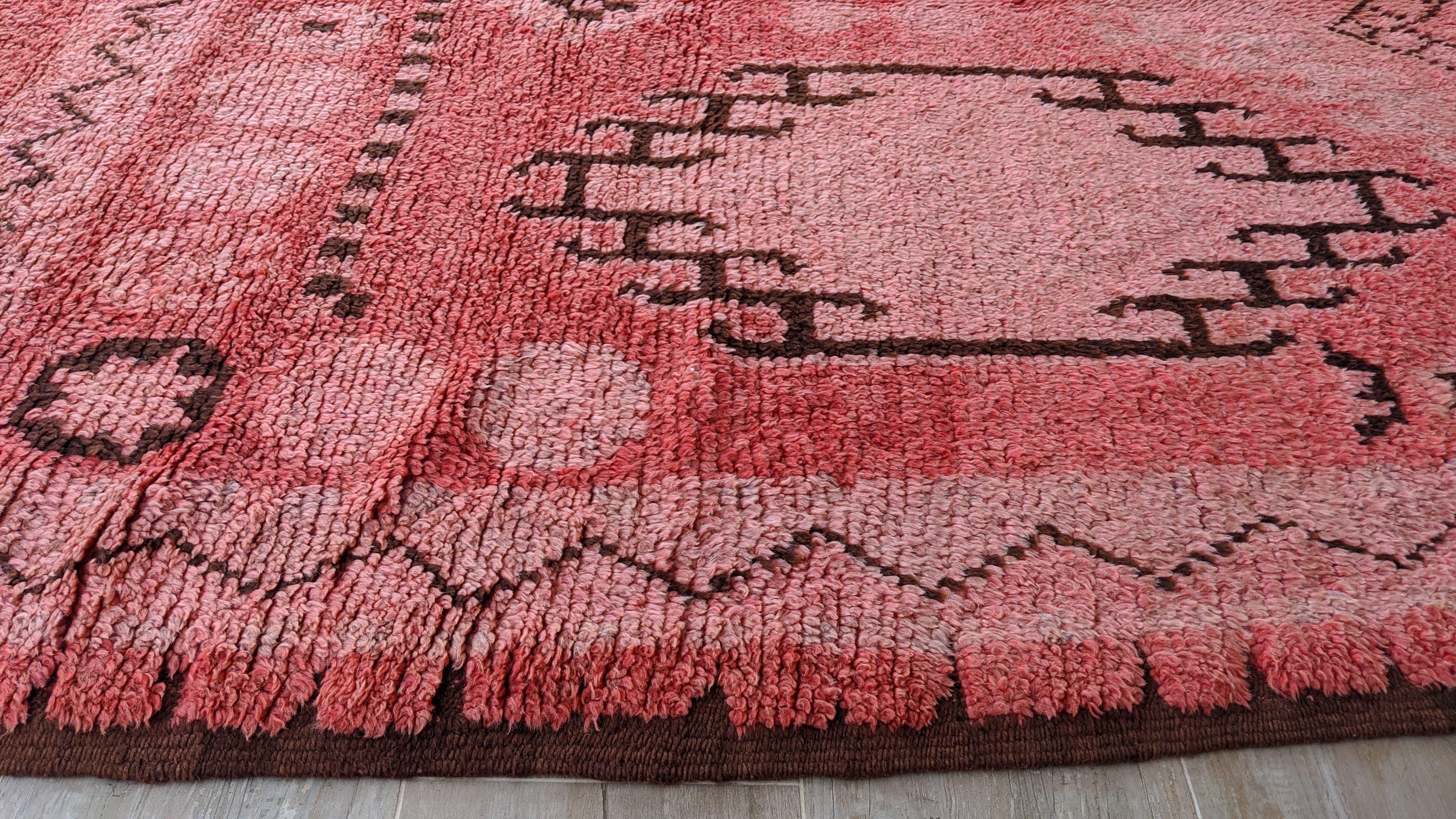 Vintage Boujaad rug, 415 x 155 cm || 13.62 x 5.09 feet - Image 5