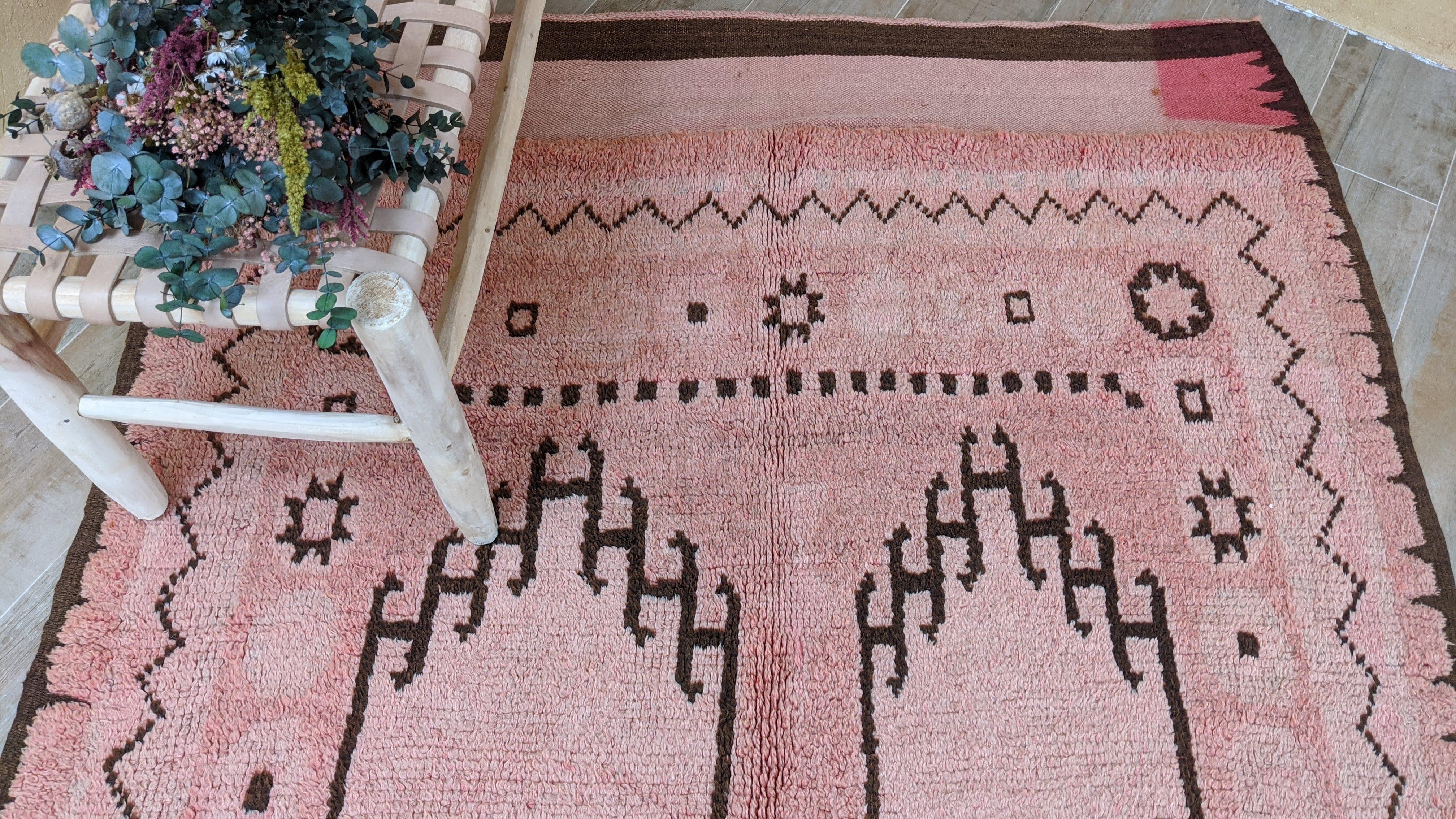 Vintage Boujaad rug, 415 x 155 cm || 13.62 x 5.09 feet - Image 7