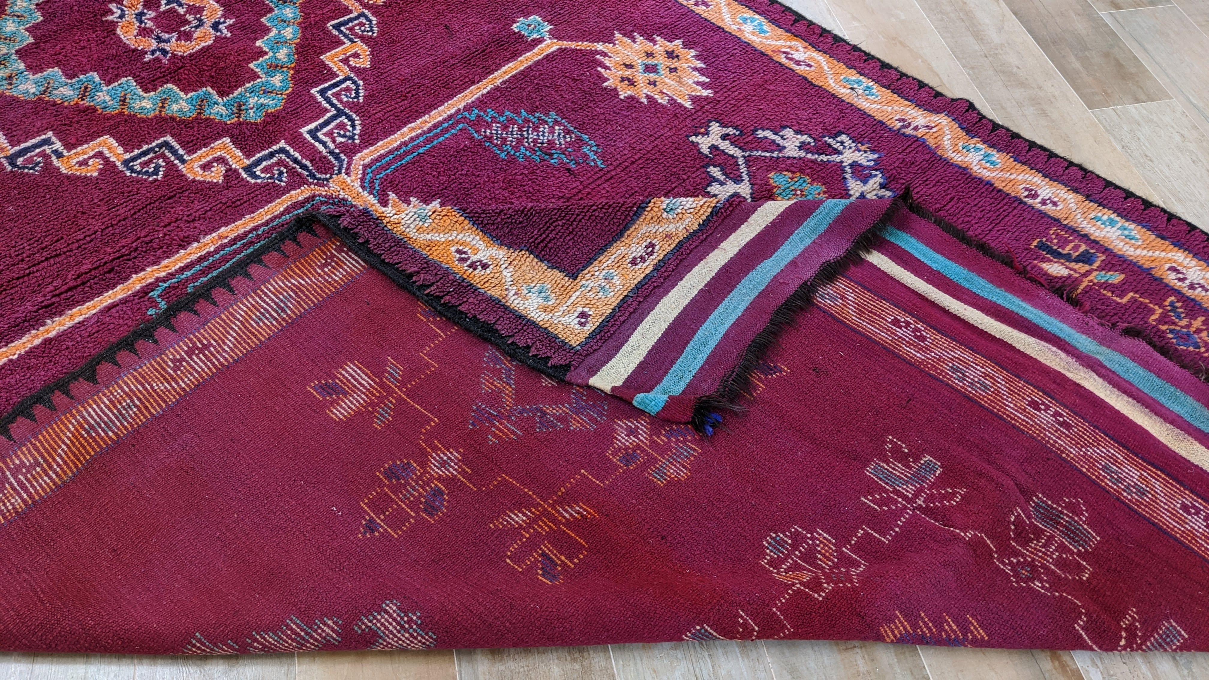 Vintage Boujaad rug, 530 x 220 cm || 17.39 x 7.22 feet - Image 12