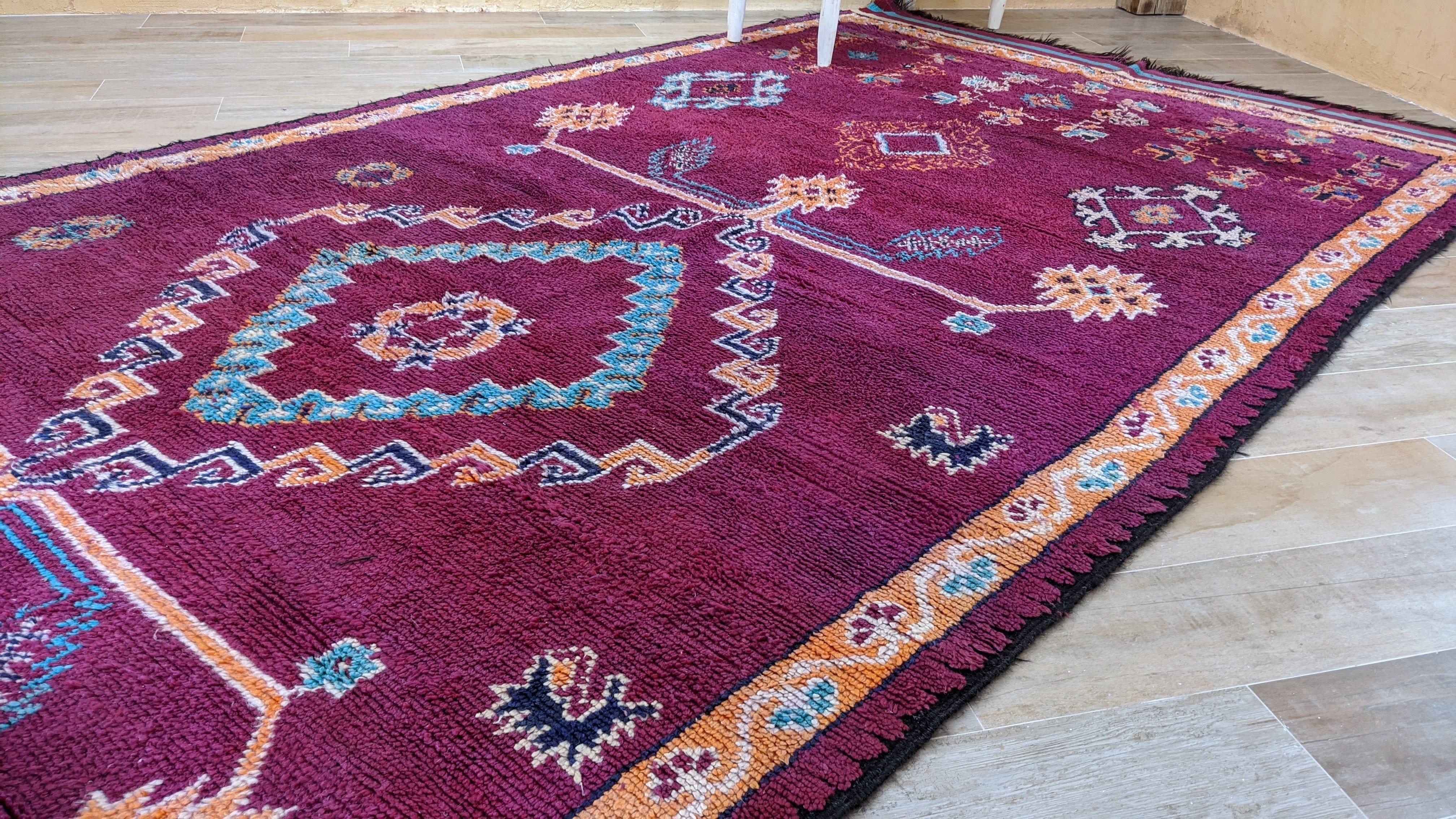Vintage Boujaad rug, 530 x 220 cm || 17.39 x 7.22 feet - Image 5