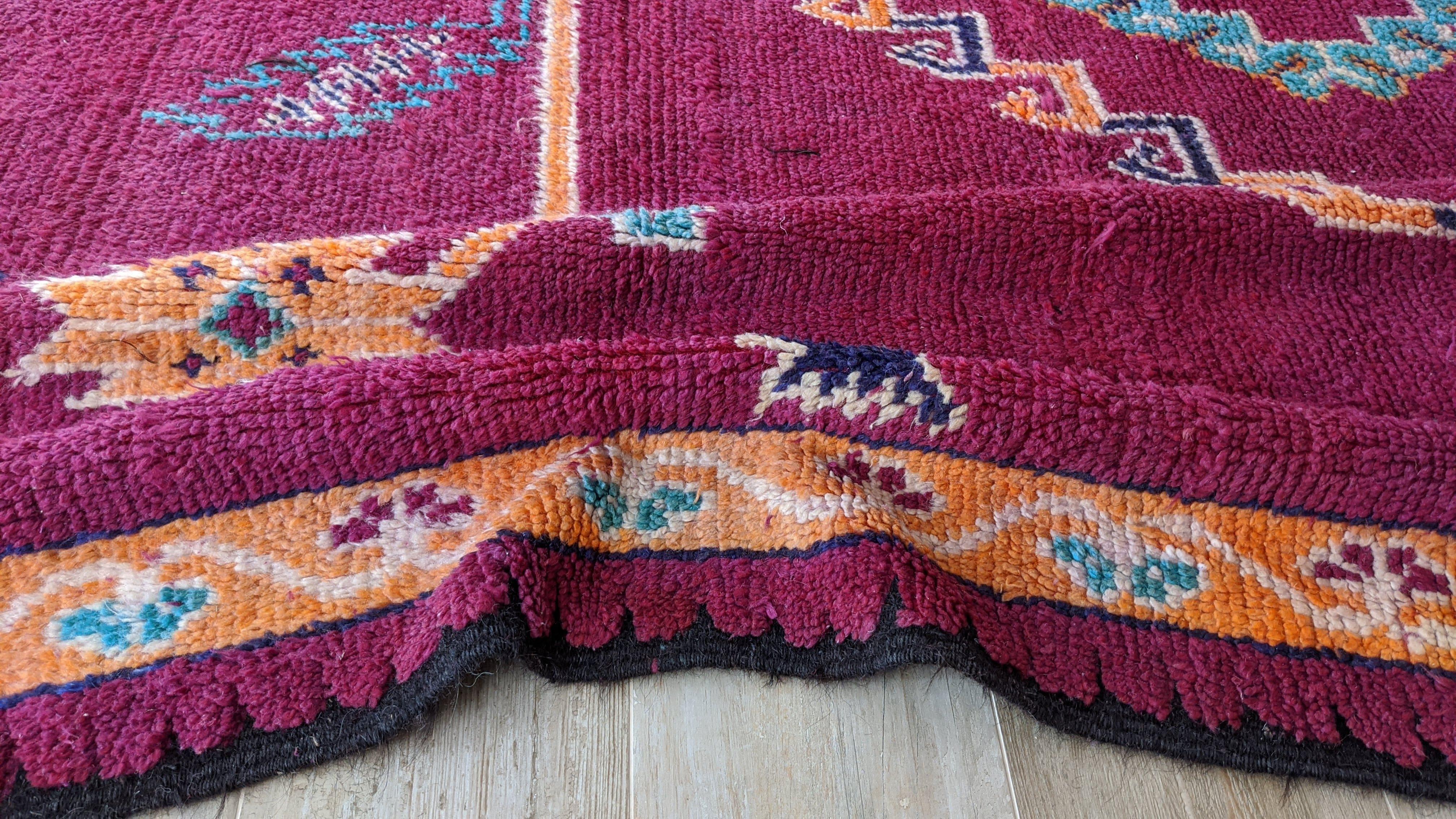 Vintage Boujaad rug, 530 x 220 cm || 17.39 x 7.22 feet - Image 9